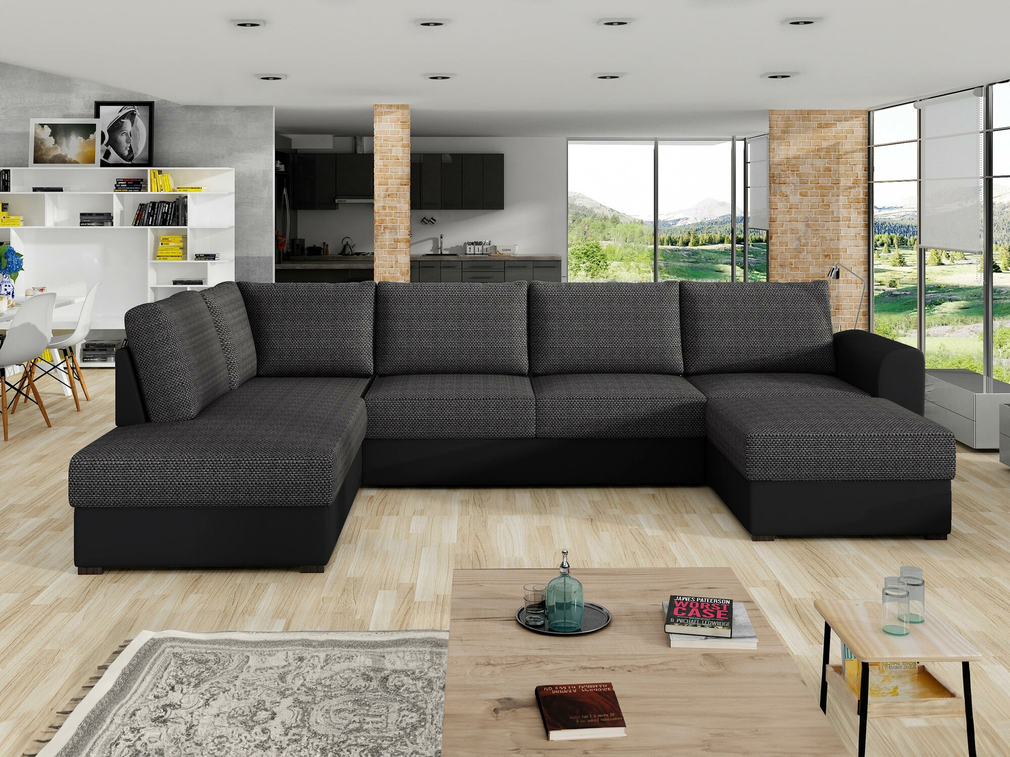 Γωνιακός Καναπές Comfivo Flumen (Soft 011 + Majorka 03)
