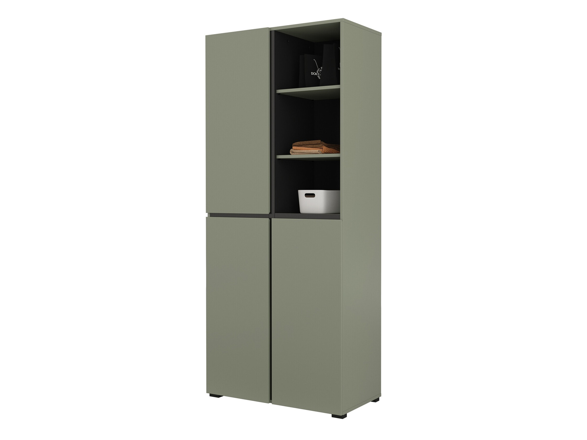 Shoe shelf Alfere 116 (Green)