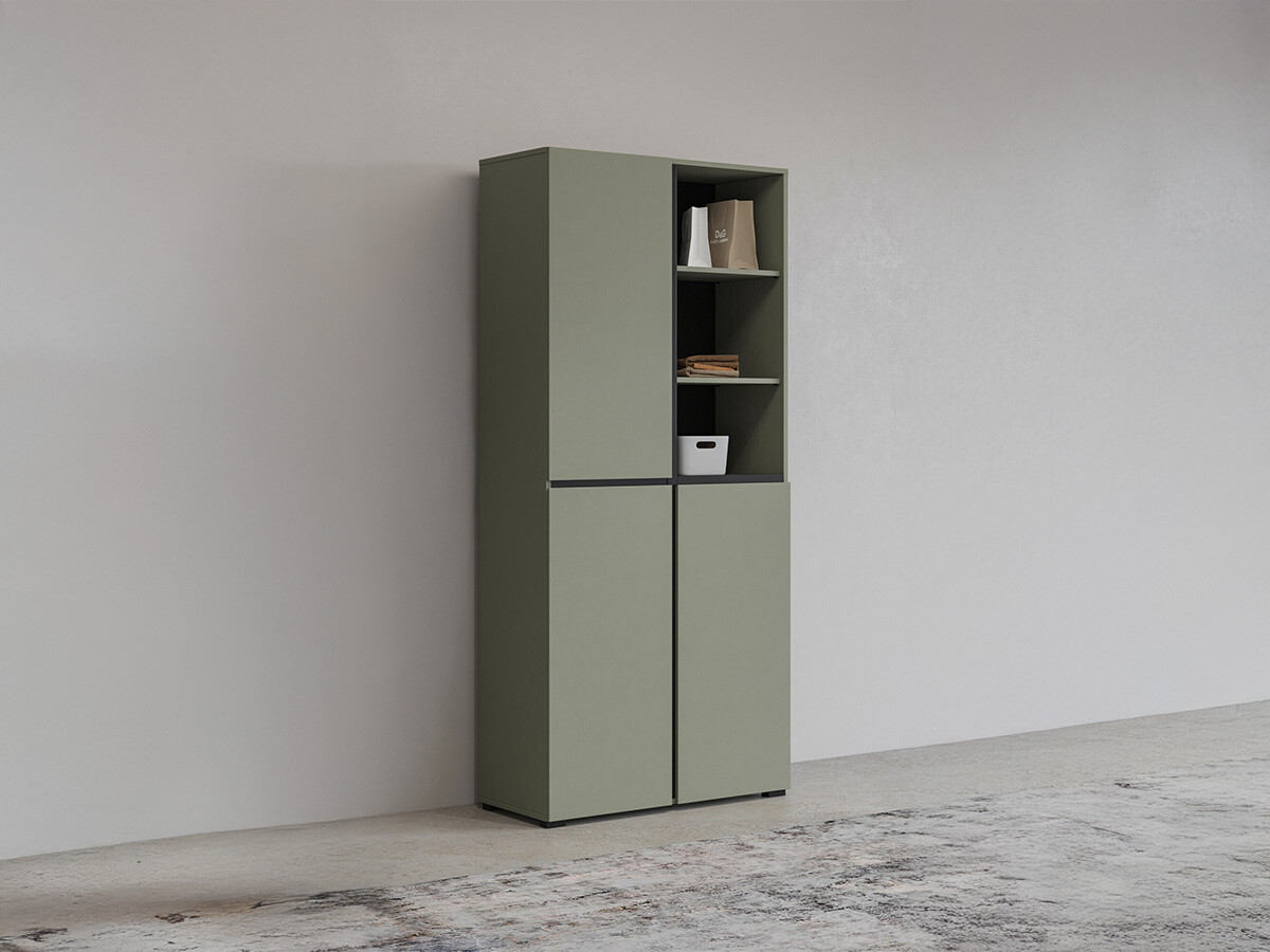 Shoe shelf Alfere 116 (Green)