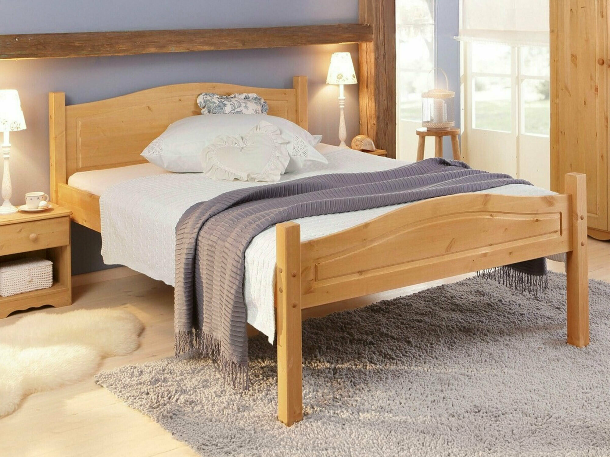 Bed Denton 258 (Pine)