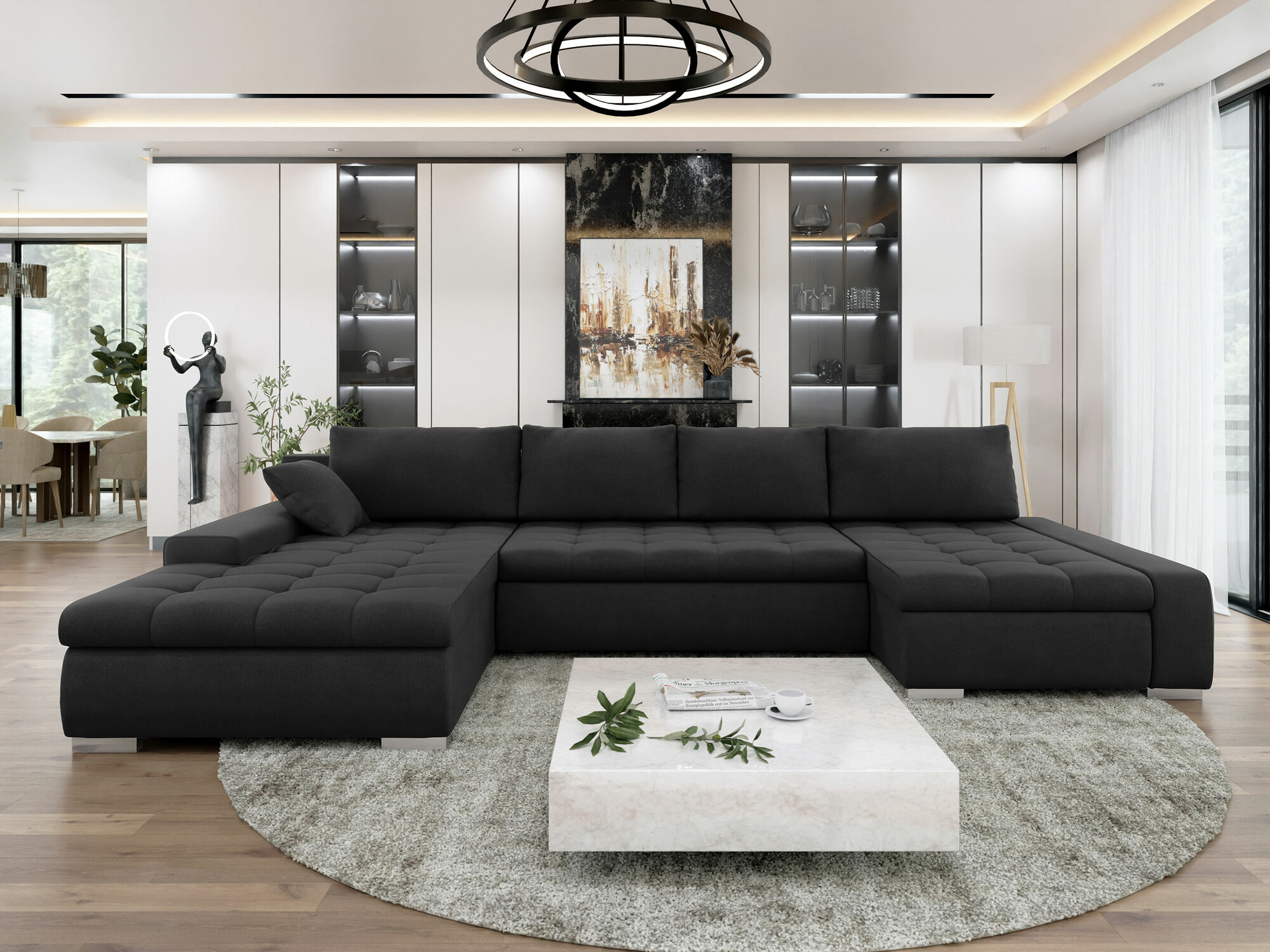 Corner sofa Comfivo Oliva (Velo 637)