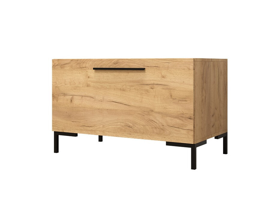 Shoe cabinet Nomal (Craft oak + Black)