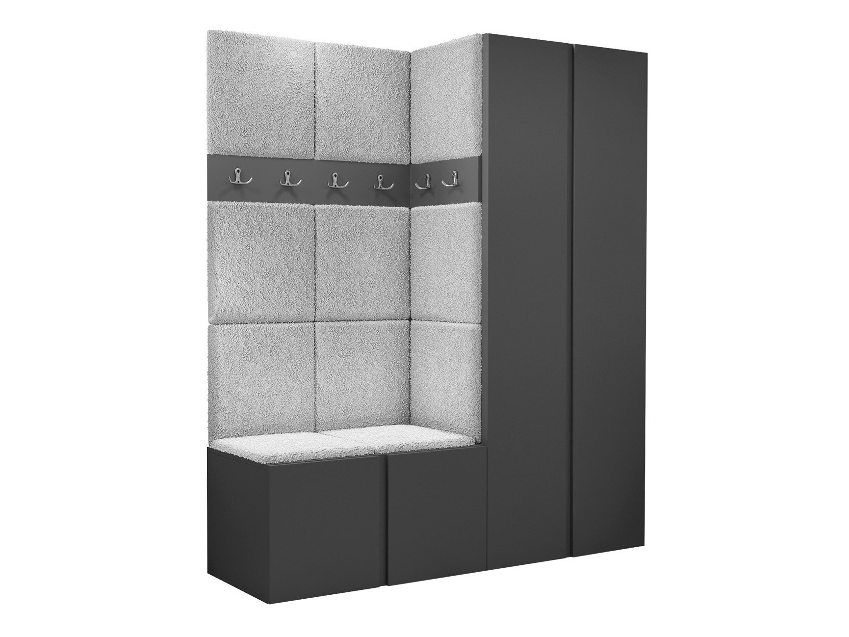 Σετ διαδρόμου Hartford 266 (Γραφίτης)