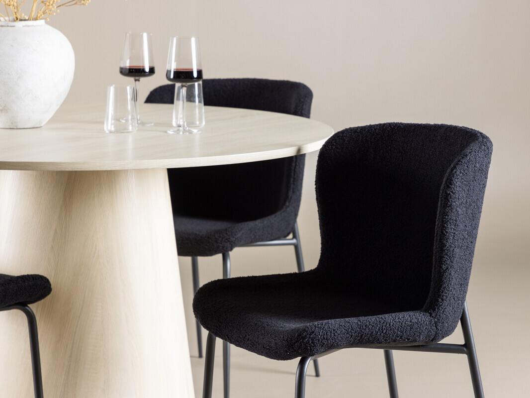 Dining set Dallas 4554 (Black)