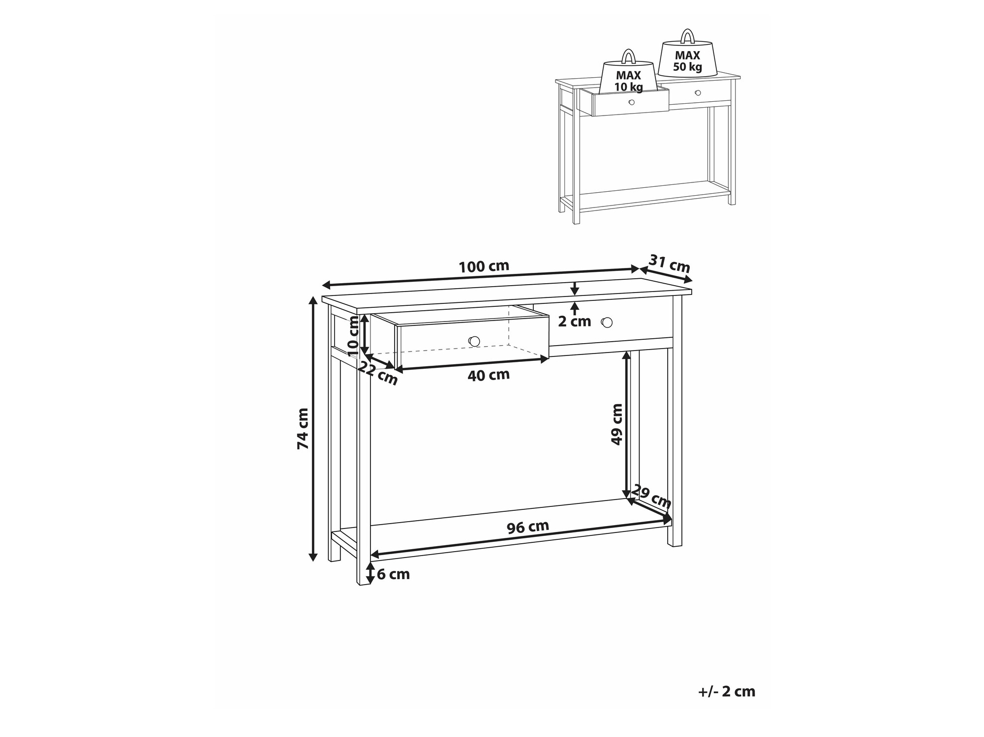 Κονσόλα Melmone 103