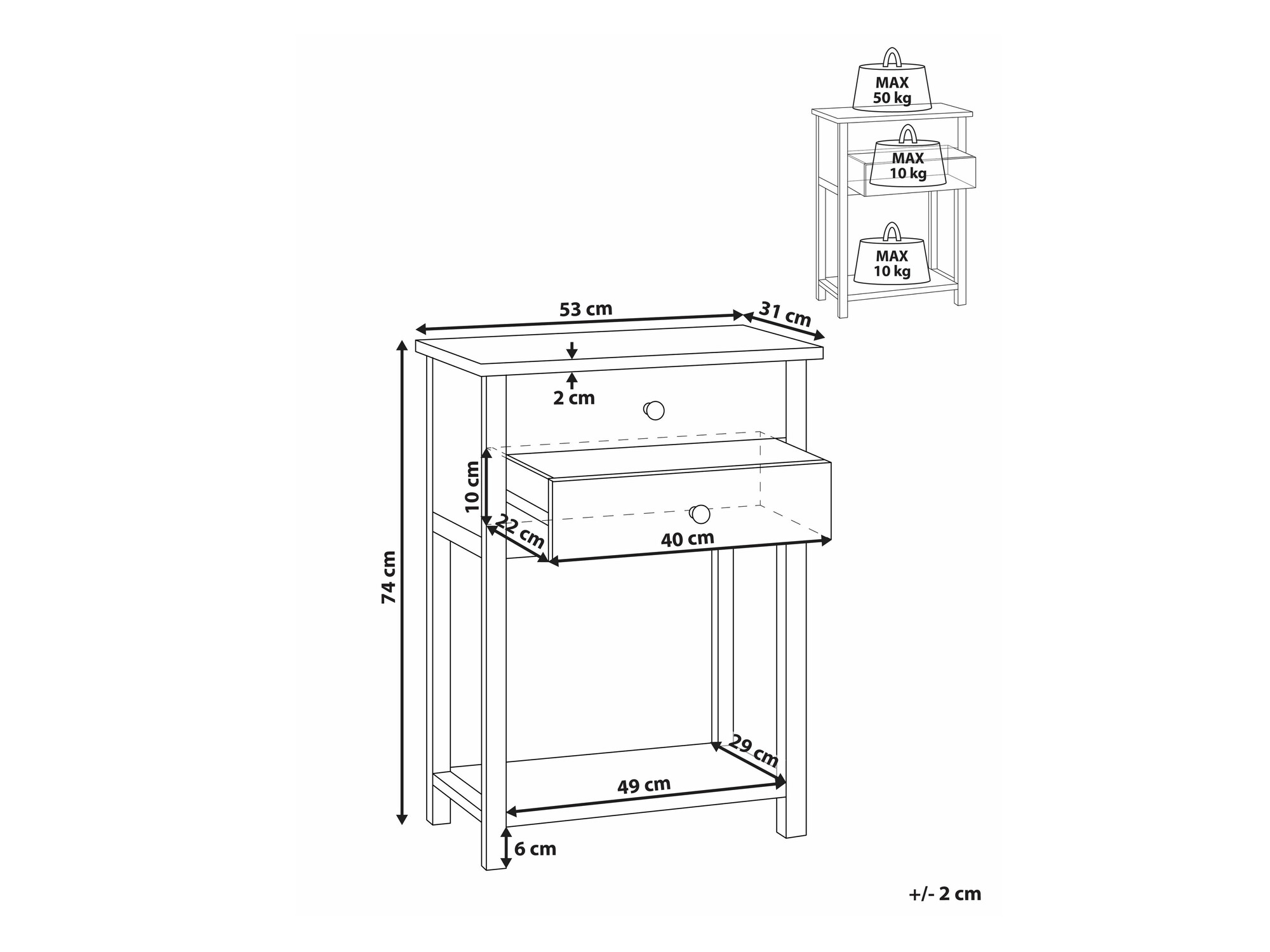 Κονσόλα Melmone 106