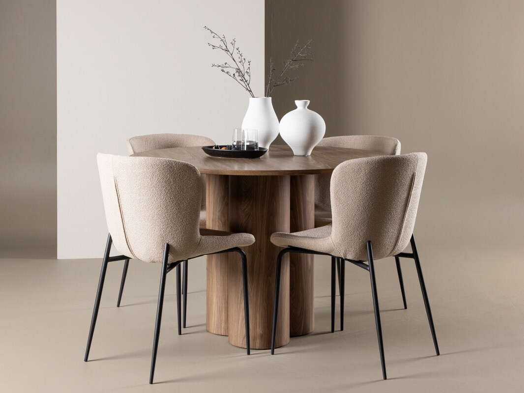 Dining set Dallas 4562 (Brown)