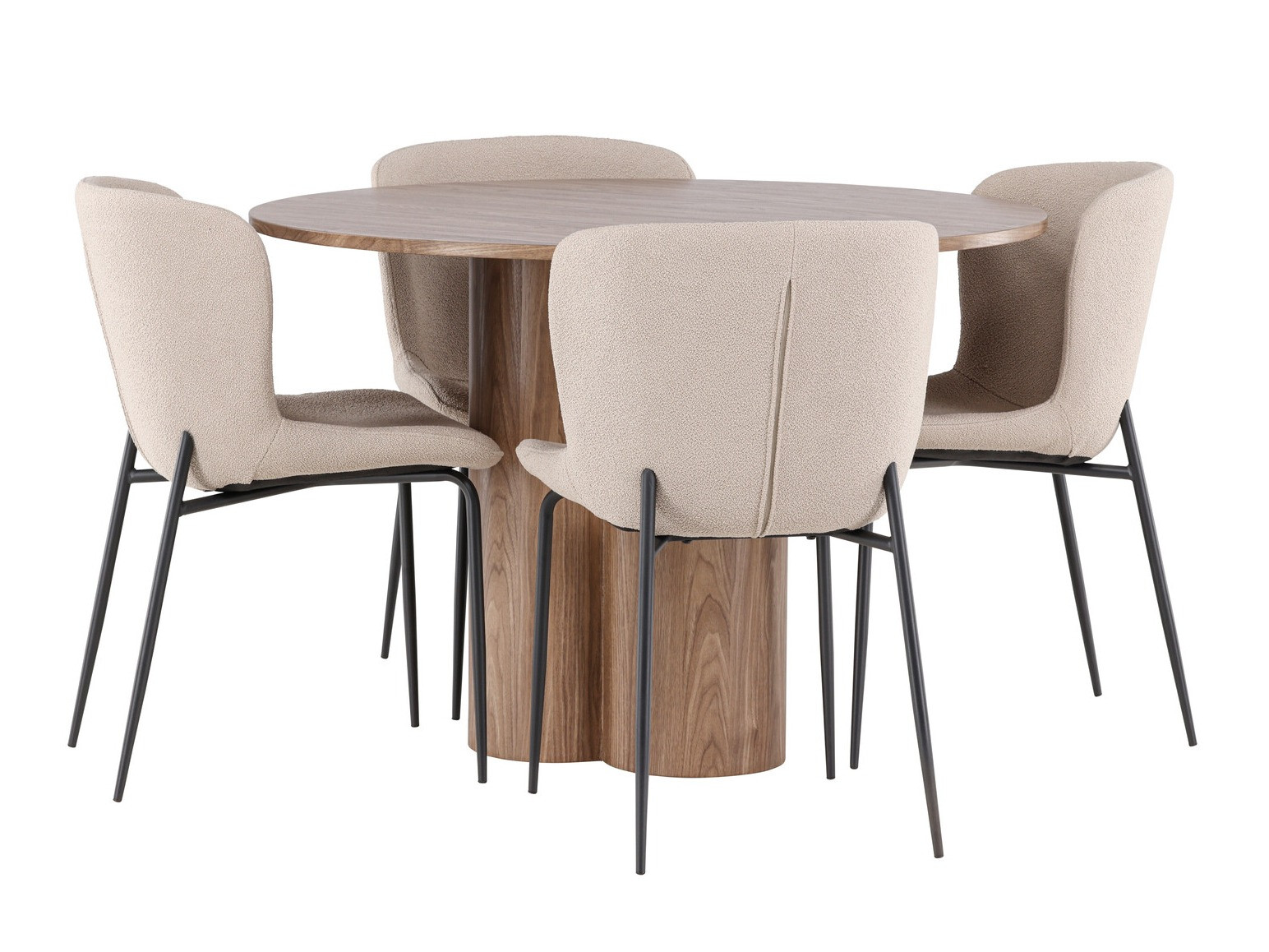 Dining set Dallas 4562 (Brown)