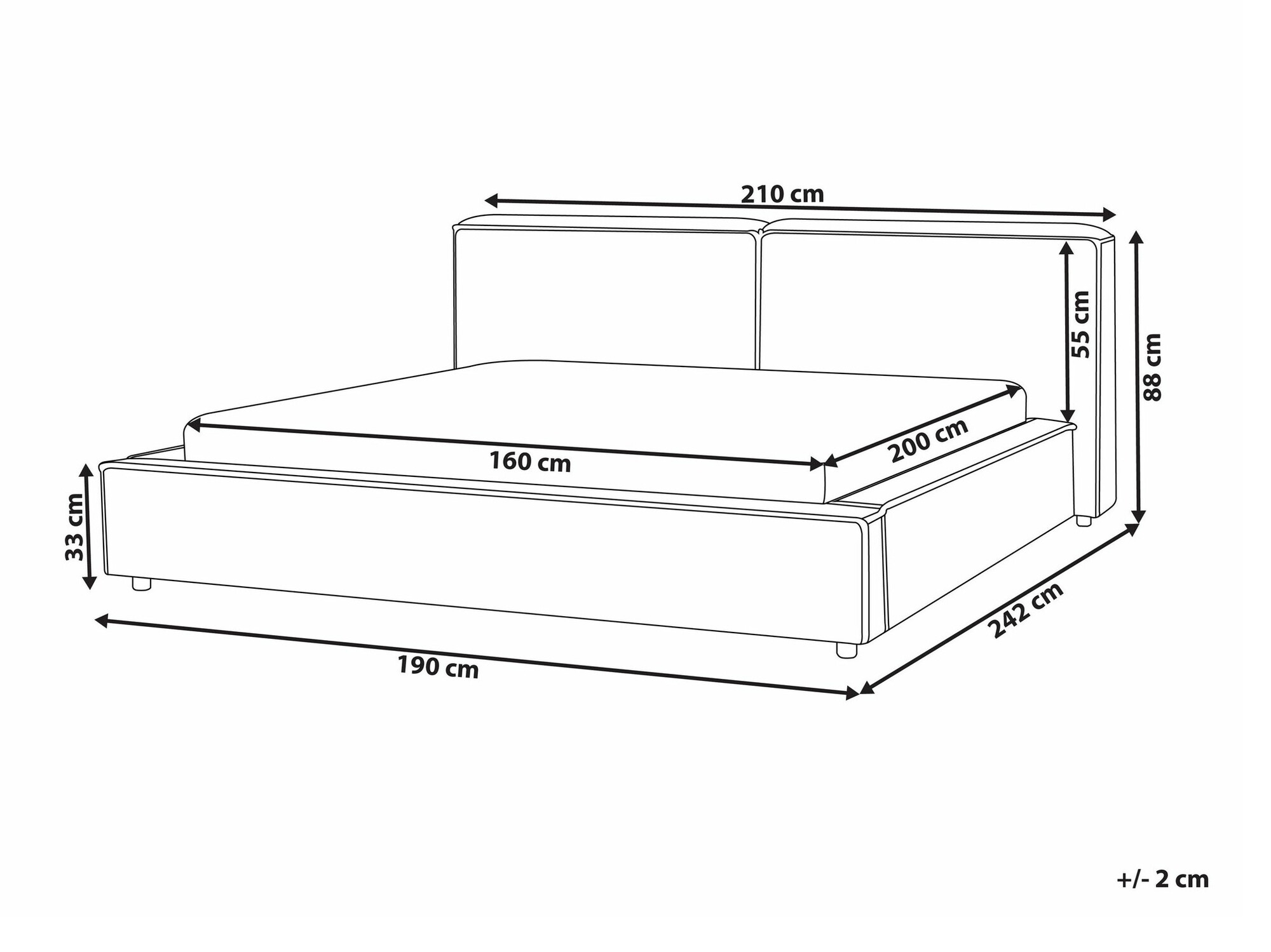 Κρεβάτι Berwyn 649 (Πράσινο)