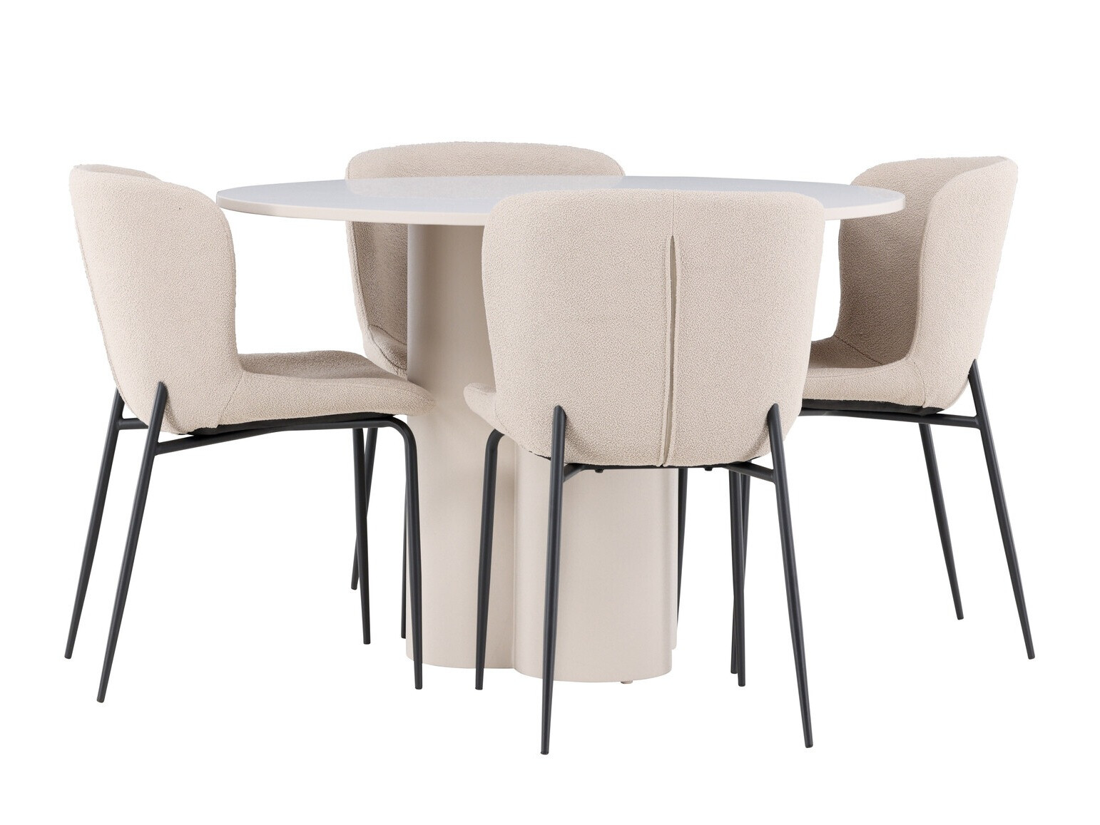 Σετ τραπεζαρίας Dallas 4562 (Μπεζ)