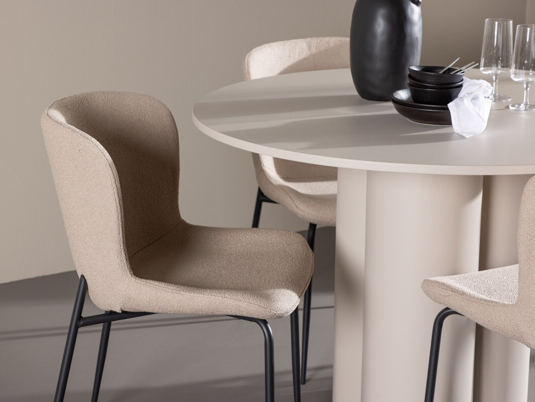 Σετ τραπεζαρίας Dallas 4562 (Μπεζ)