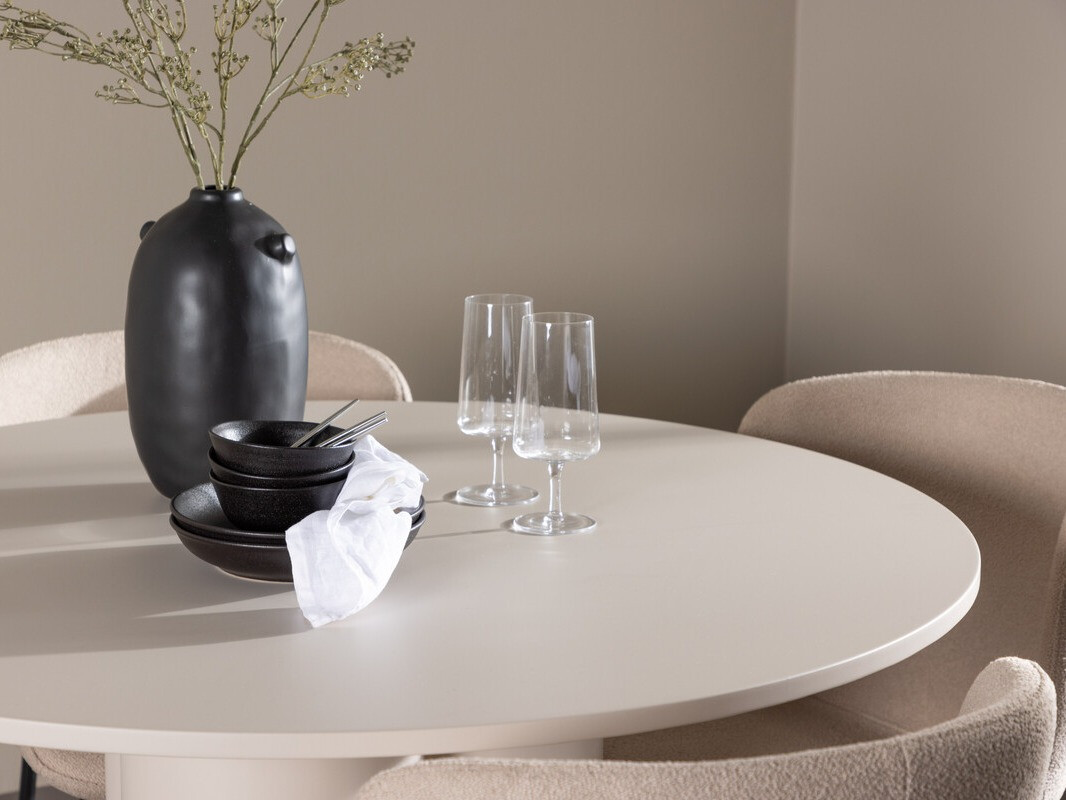 Σετ τραπεζαρίας Dallas 4562 (Μπεζ)