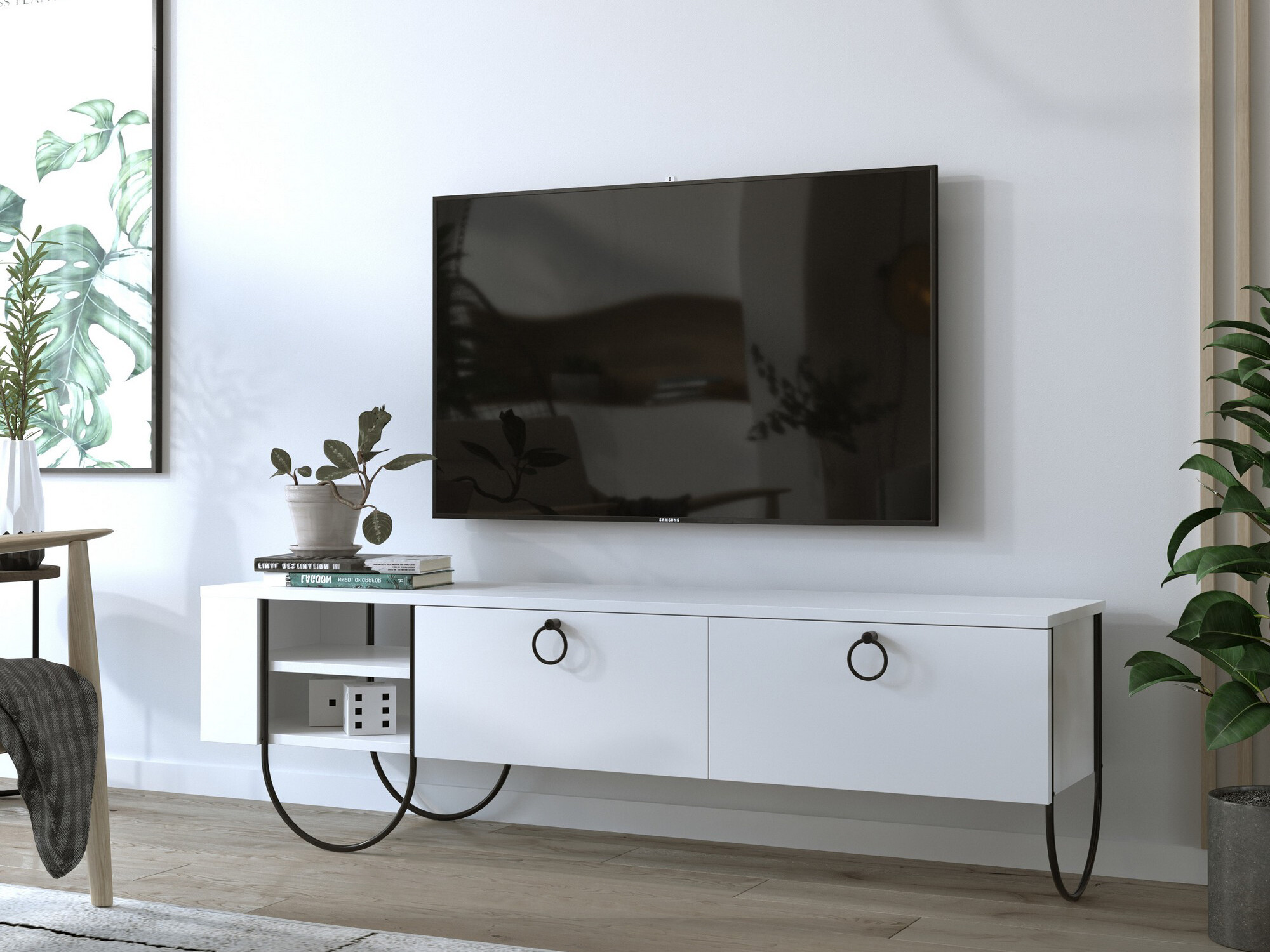 TV stand Kailua 1046 (White)