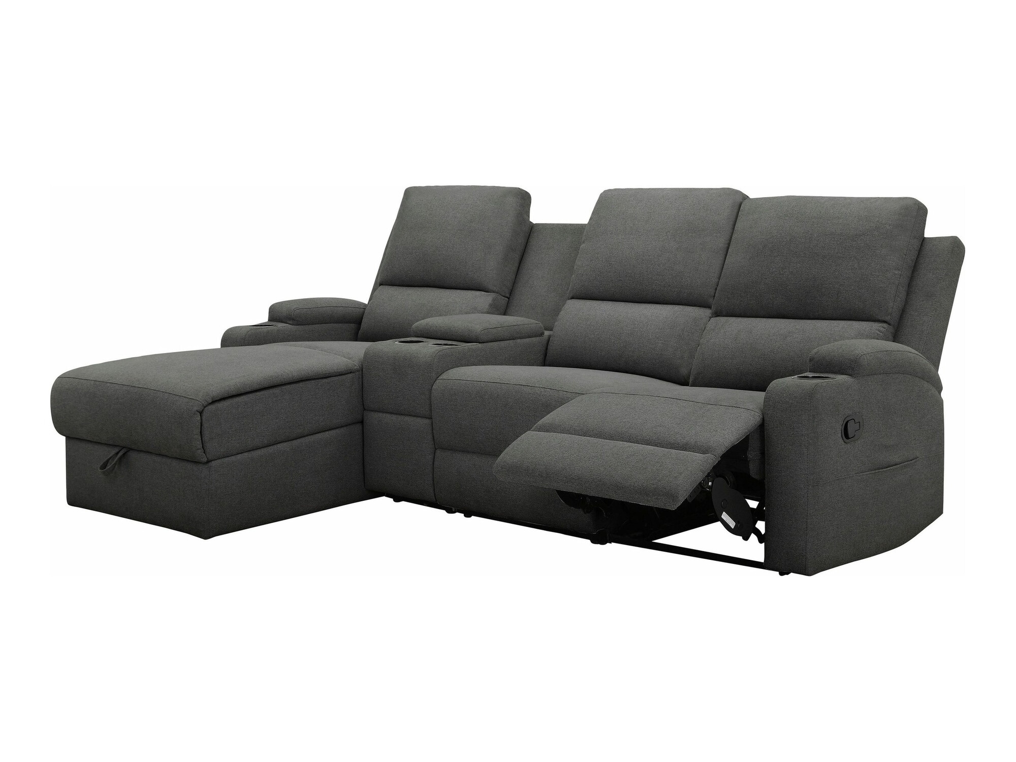 Corner sofa recliner Denton 1368 (Anthracite)