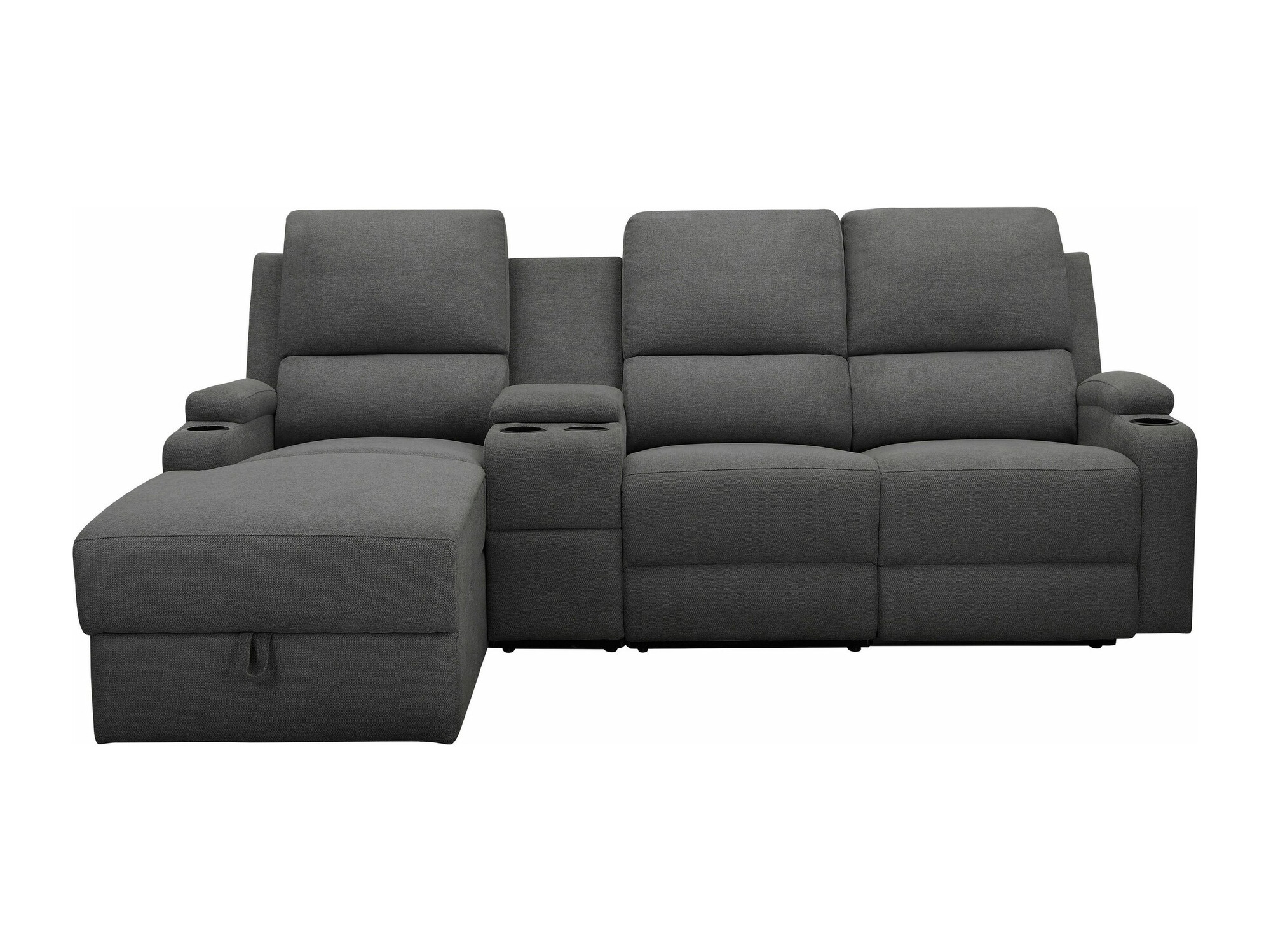 Corner sofa recliner Denton 1368 (Anthracite)