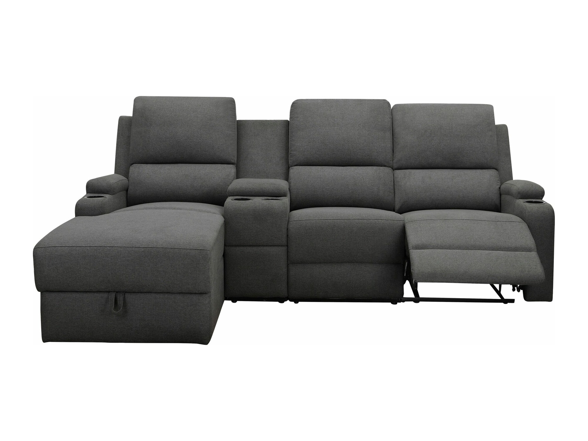 Corner sofa recliner Denton 1368 (Anthracite)