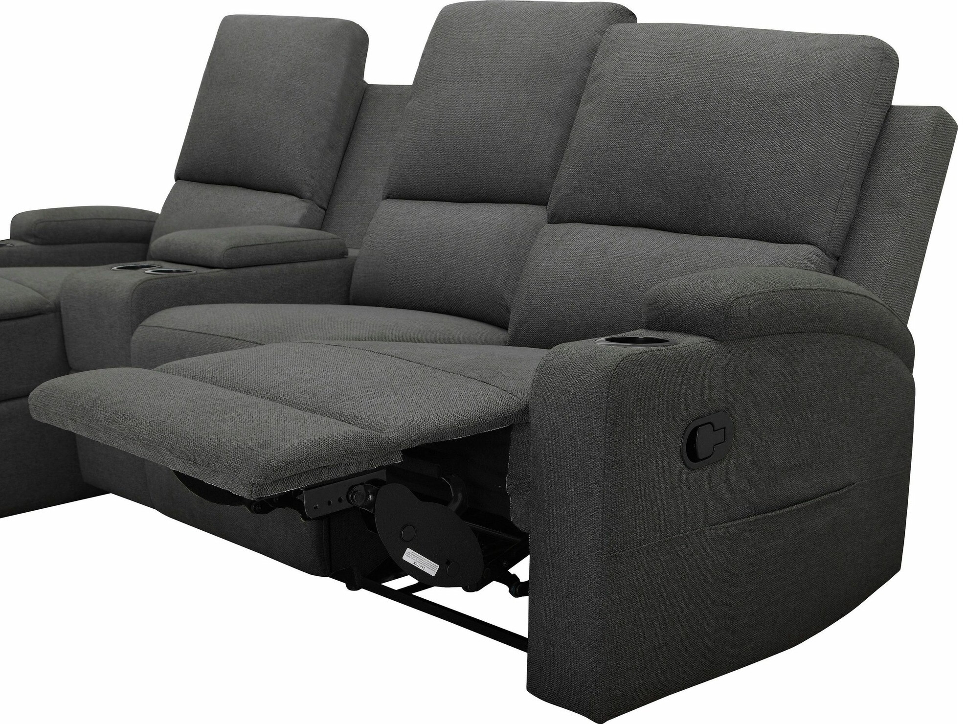 Corner sofa recliner Denton 1368 (Anthracite)