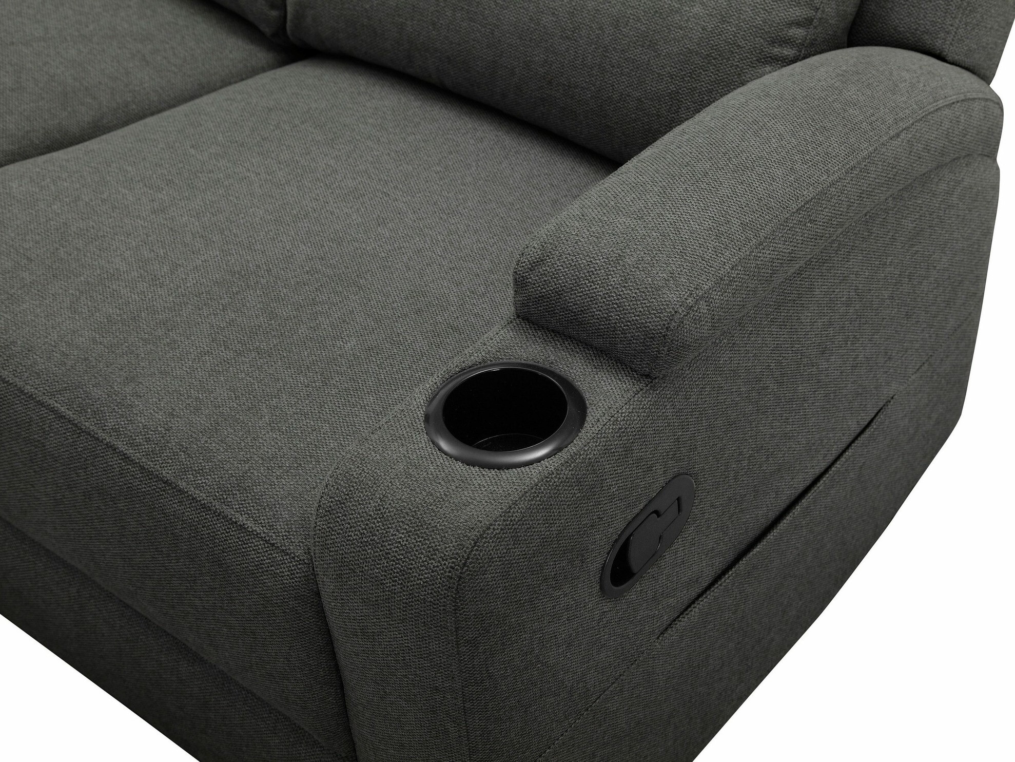 Corner sofa recliner Denton 1368 (Anthracite)