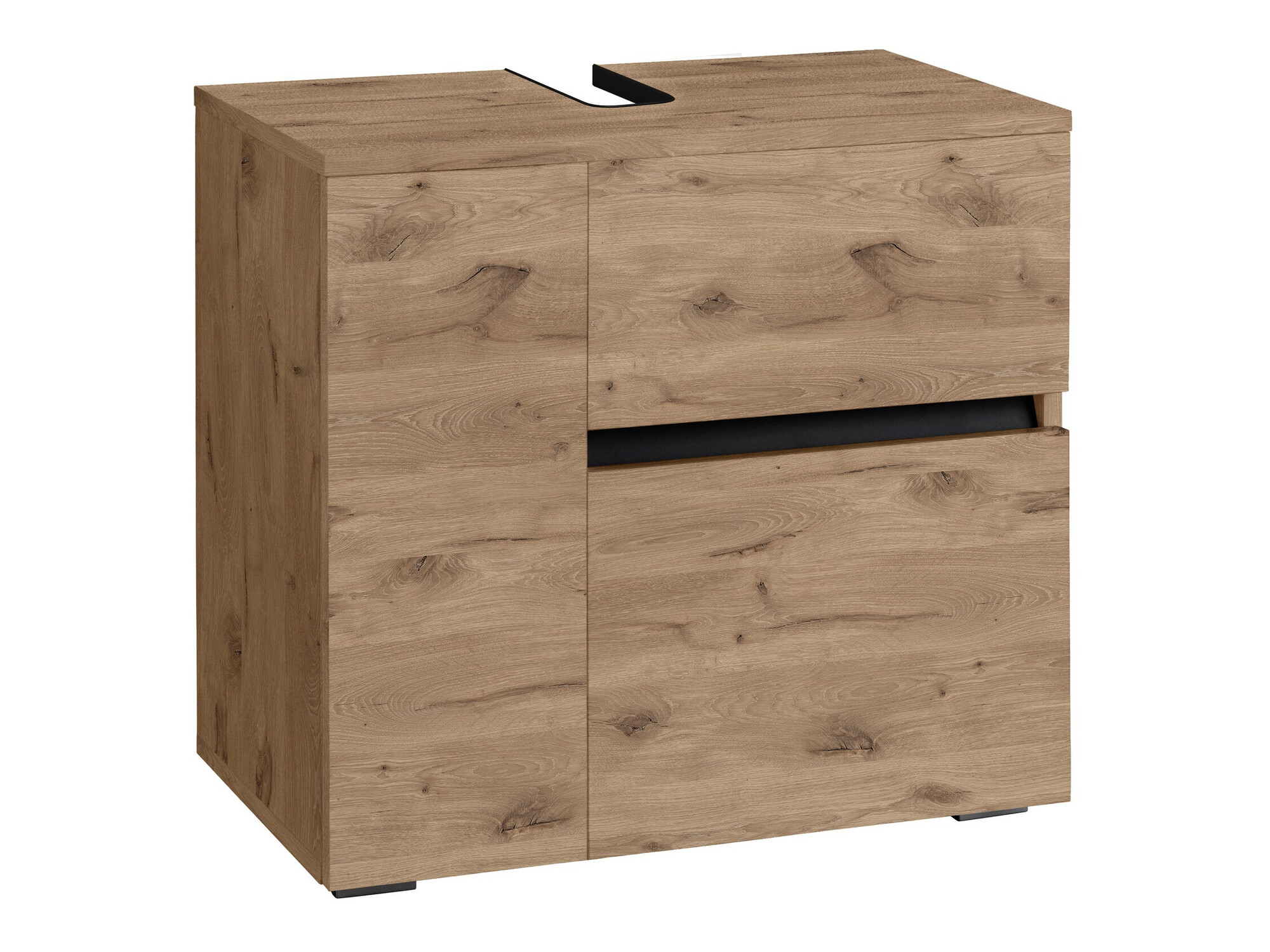 Όρθιο ντουλάπι νιπτήρα μπάνιου Soncamu 108 (Δρυς)