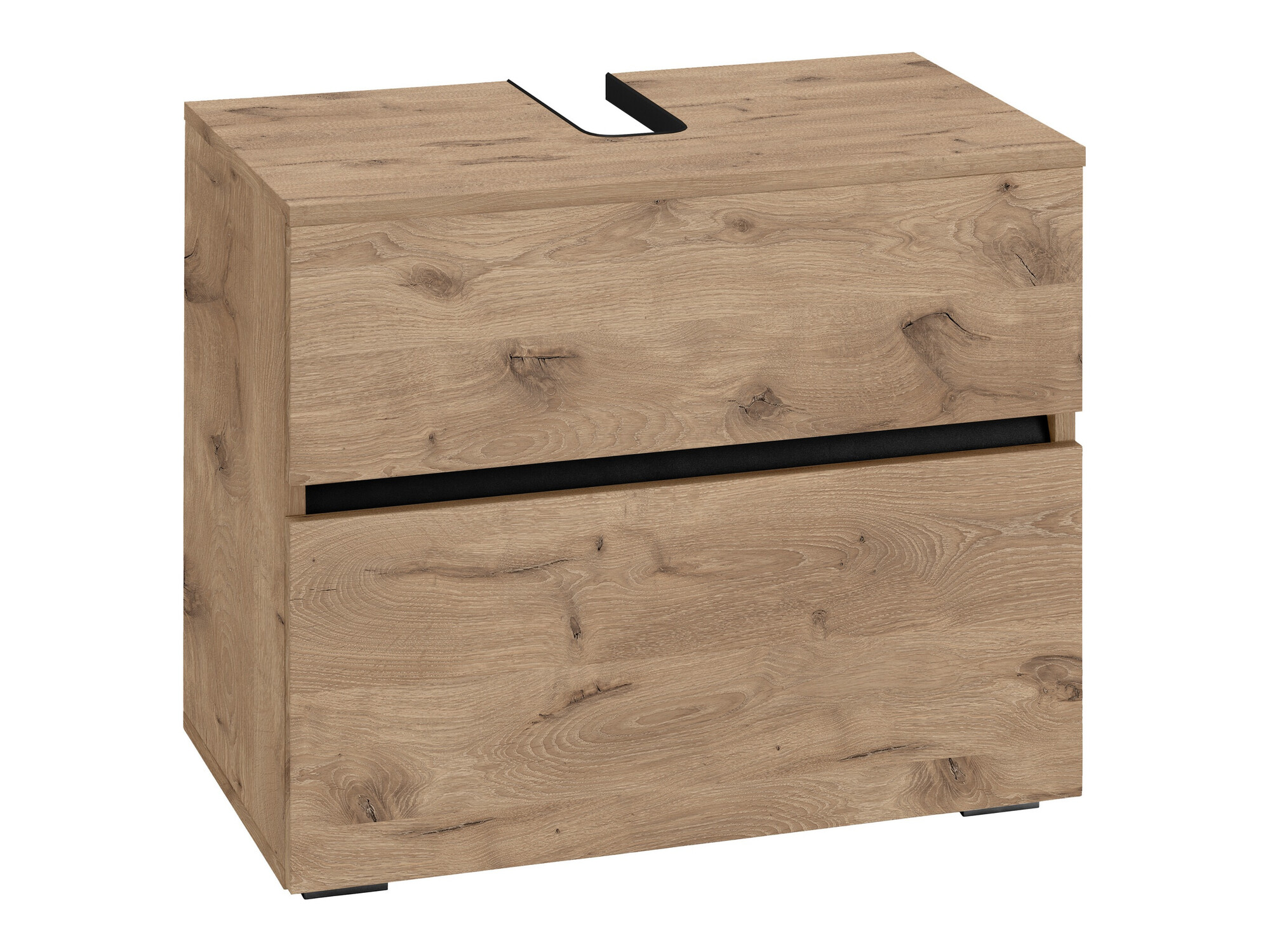 Standing bathroom cabinet for washbasin Soncamu 110 (Oak)