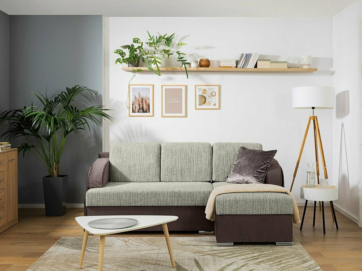 Corner sofa Boston 609 (Bluvel 38)
