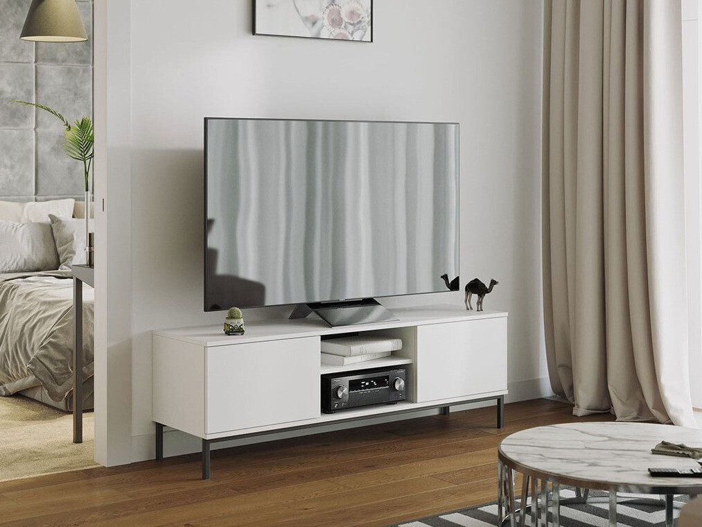 TV stand Lomsore 101 (White)