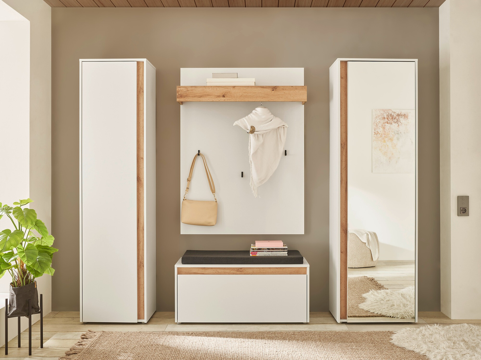Wardrobe Elbsori 160 (White)