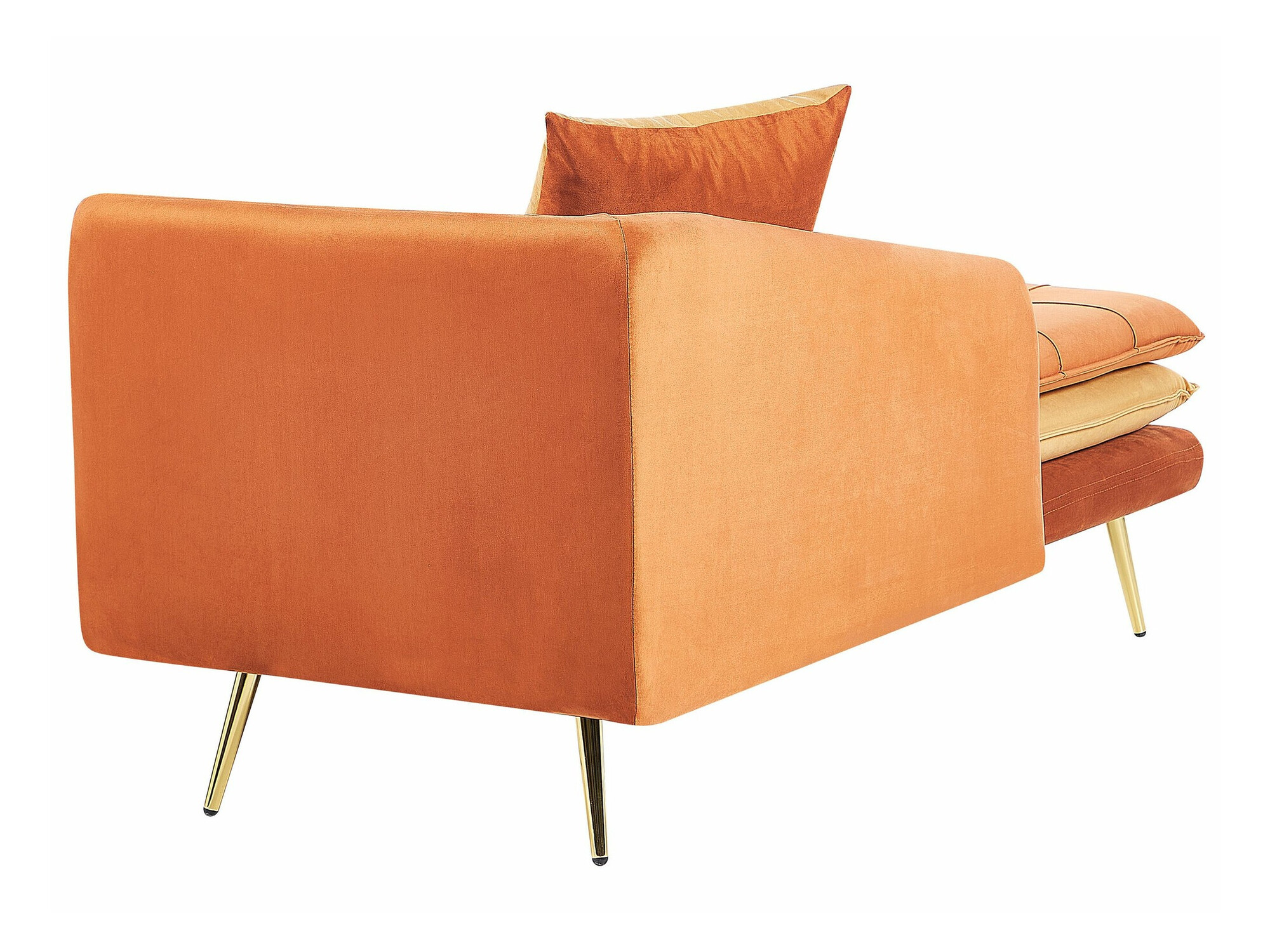 Chaise longue Berwyn 1044 (Dark orange + Orange)