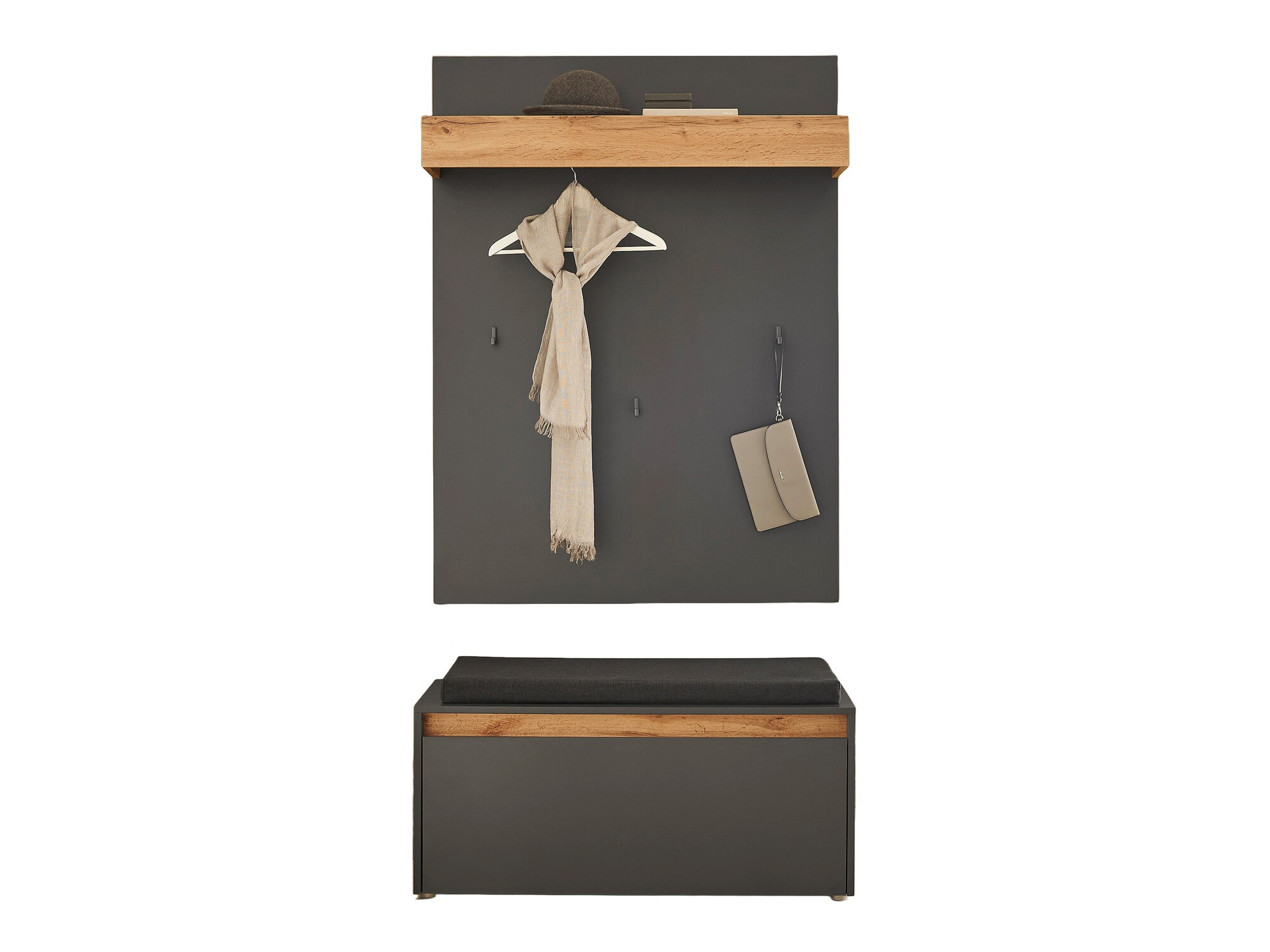 Hallway set Elbsori 167 (Anthracite)