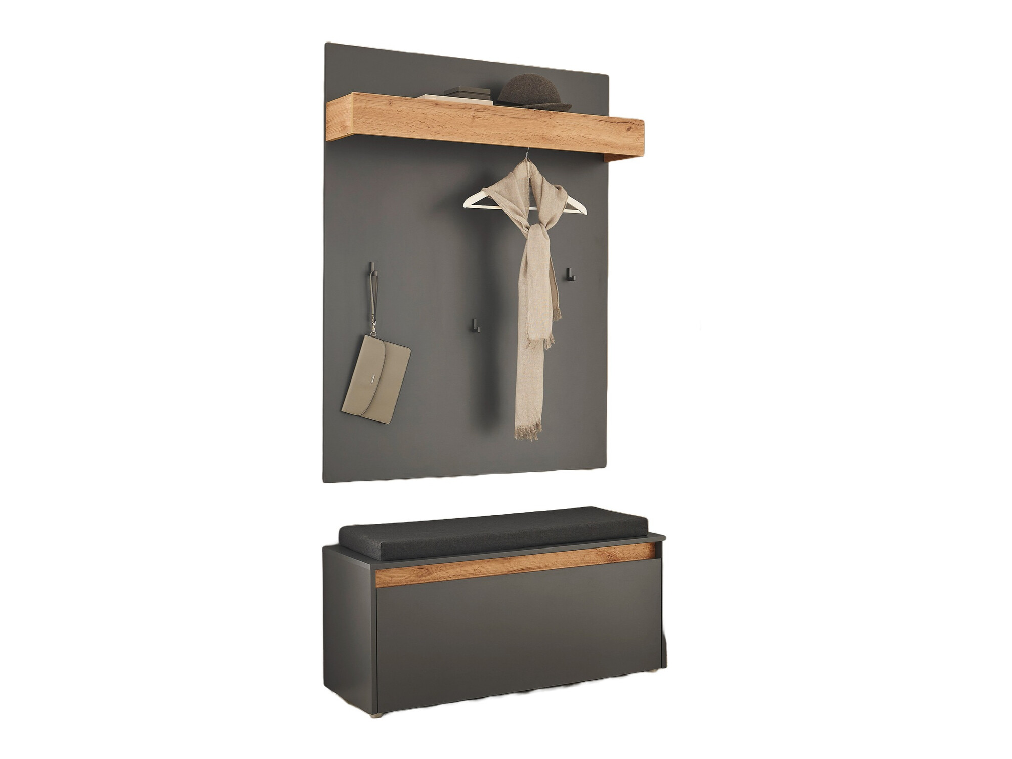 Hallway set Elbsori 167 (Anthracite)