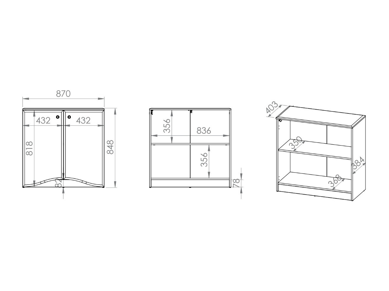 Μπουφέ Romlevo 108