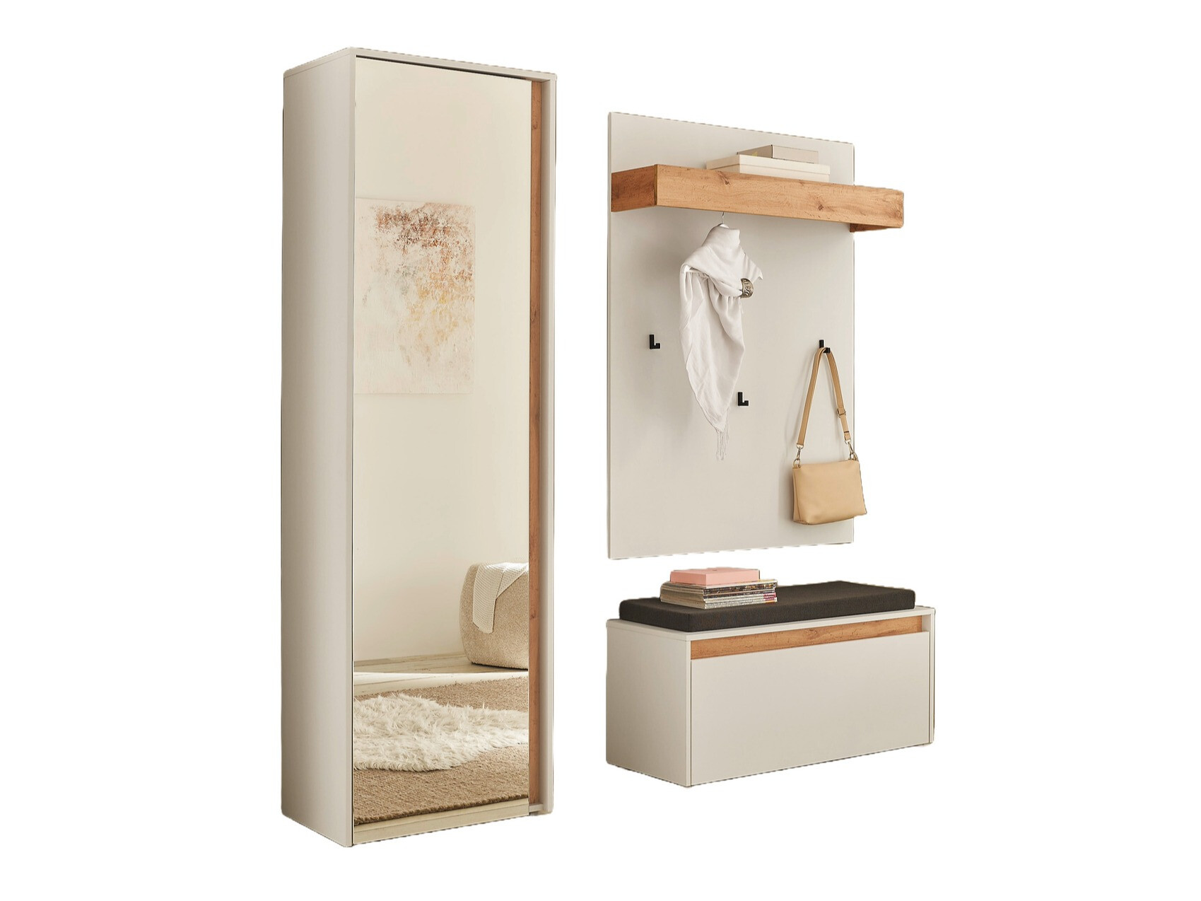 Σετ διαδρόμου Elbsori 167 (Άσπρο)