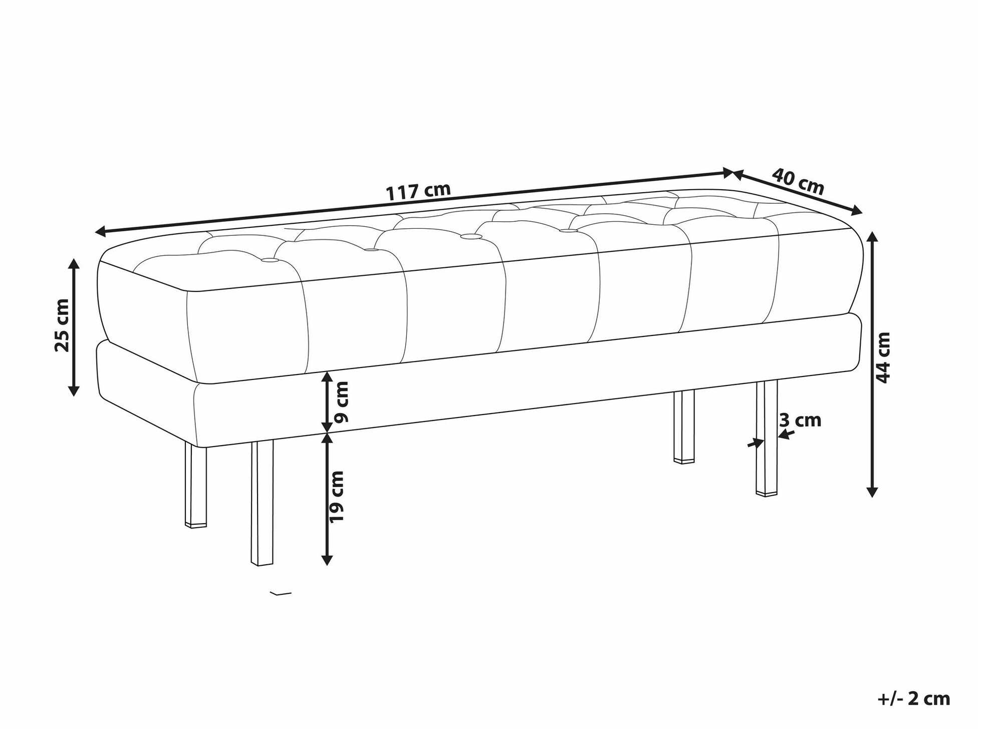 Ταμπουρέ Berwyn 2243 (Πράσινο)