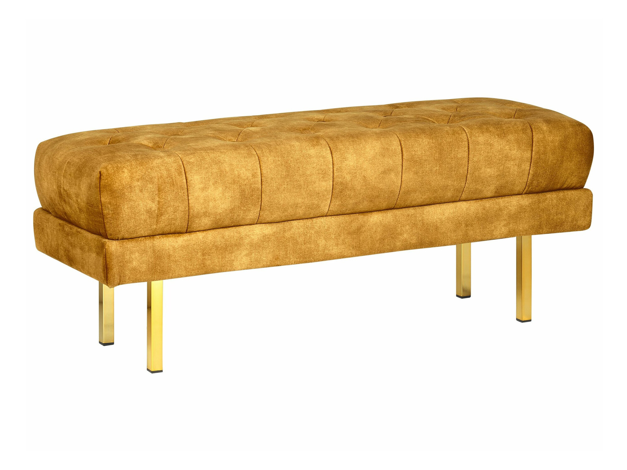 Ταπετσαρισμένος πάγκος Berwyn 2243 (Κίτρινο)