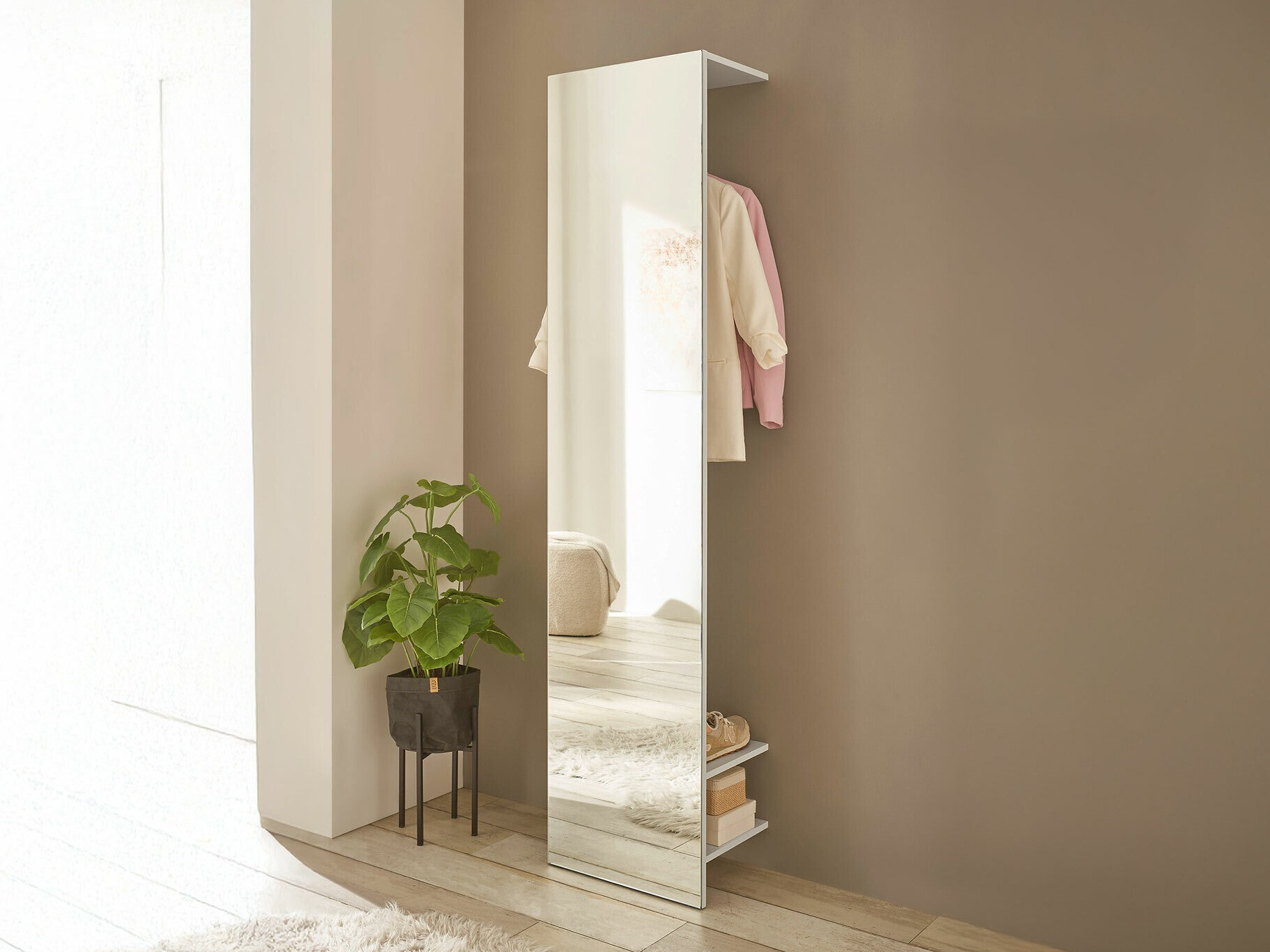 Coat rack Elbsori 165 (White)