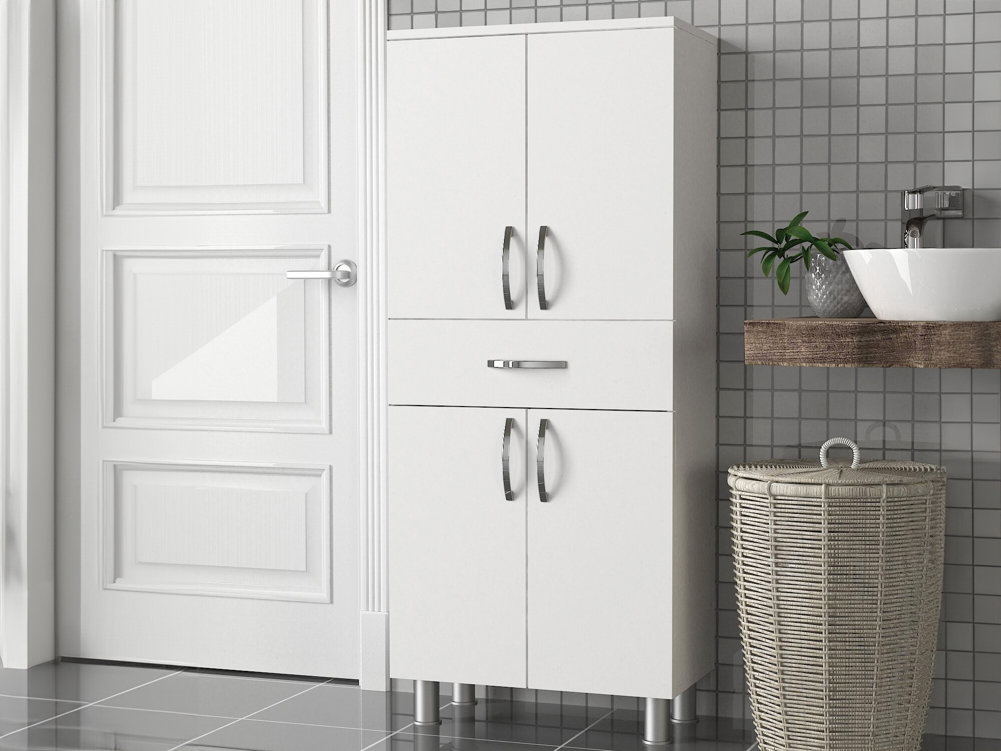 Όρθιο ντουλάπι μπάνιου Kailua 2076