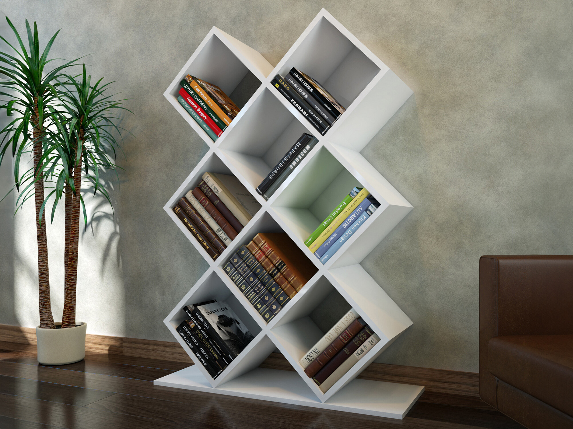 Βιβλιοθήκη Kailua 770 (Άσπρο)