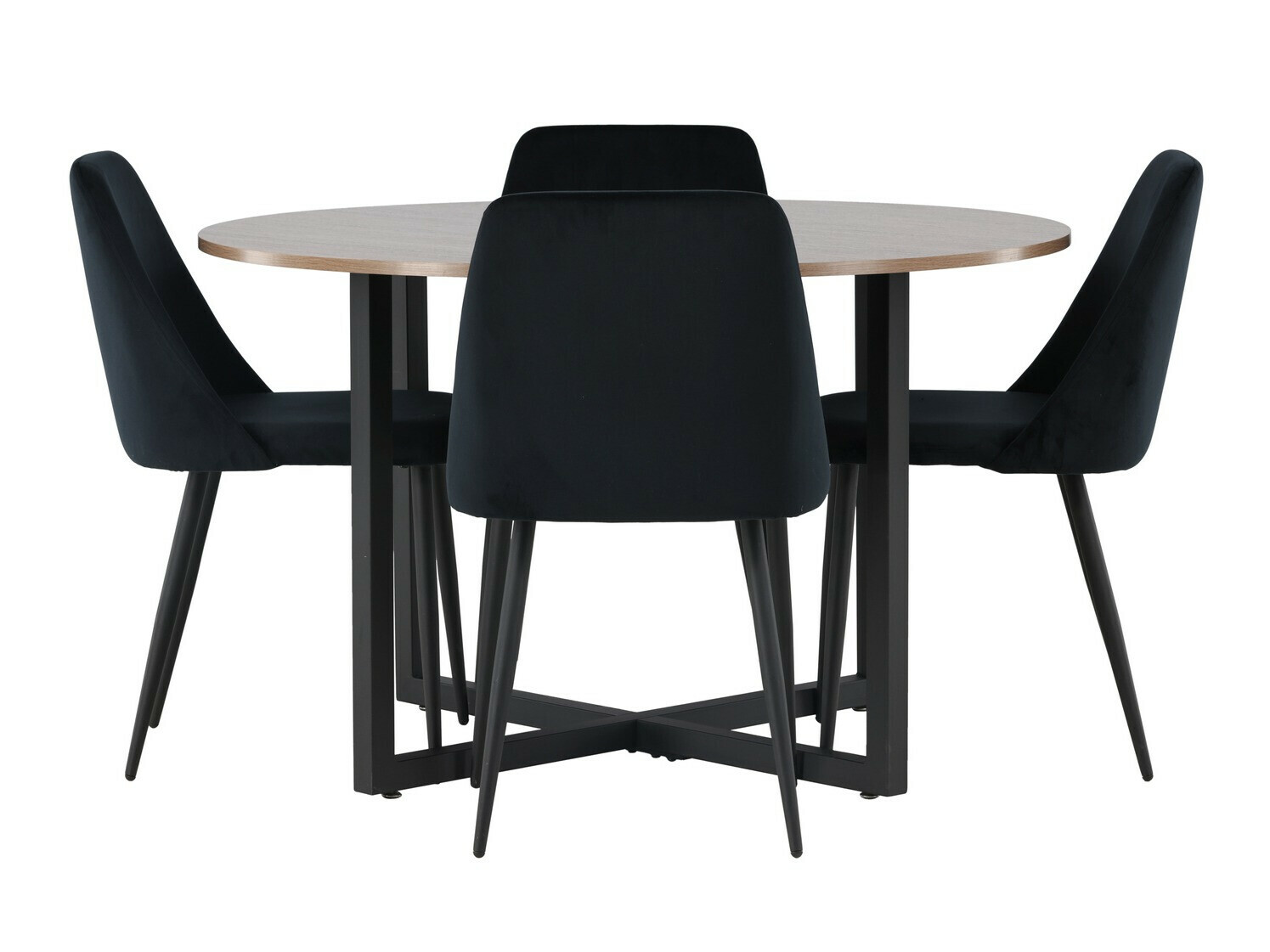 Dining set Dallas 4598 (Black)