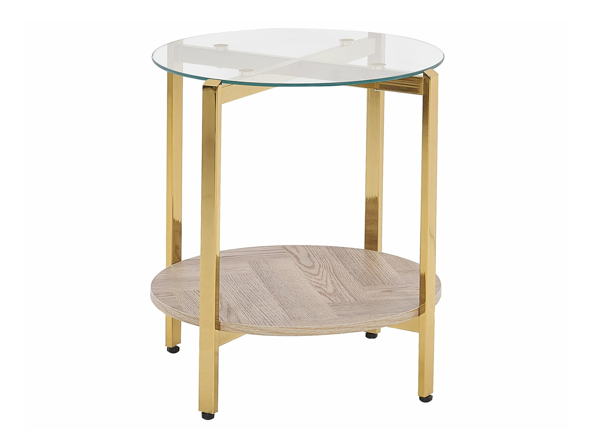Side table Berwyn 2277 (Golden + Light wood)