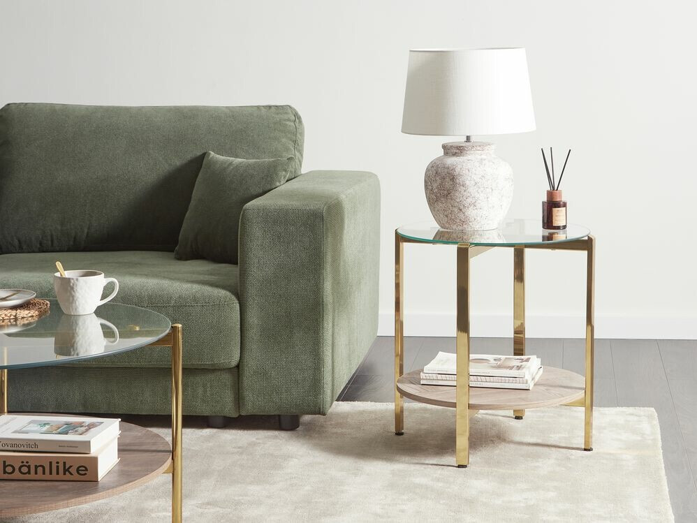 Side table Berwyn 2277 (Golden + Light wood)
