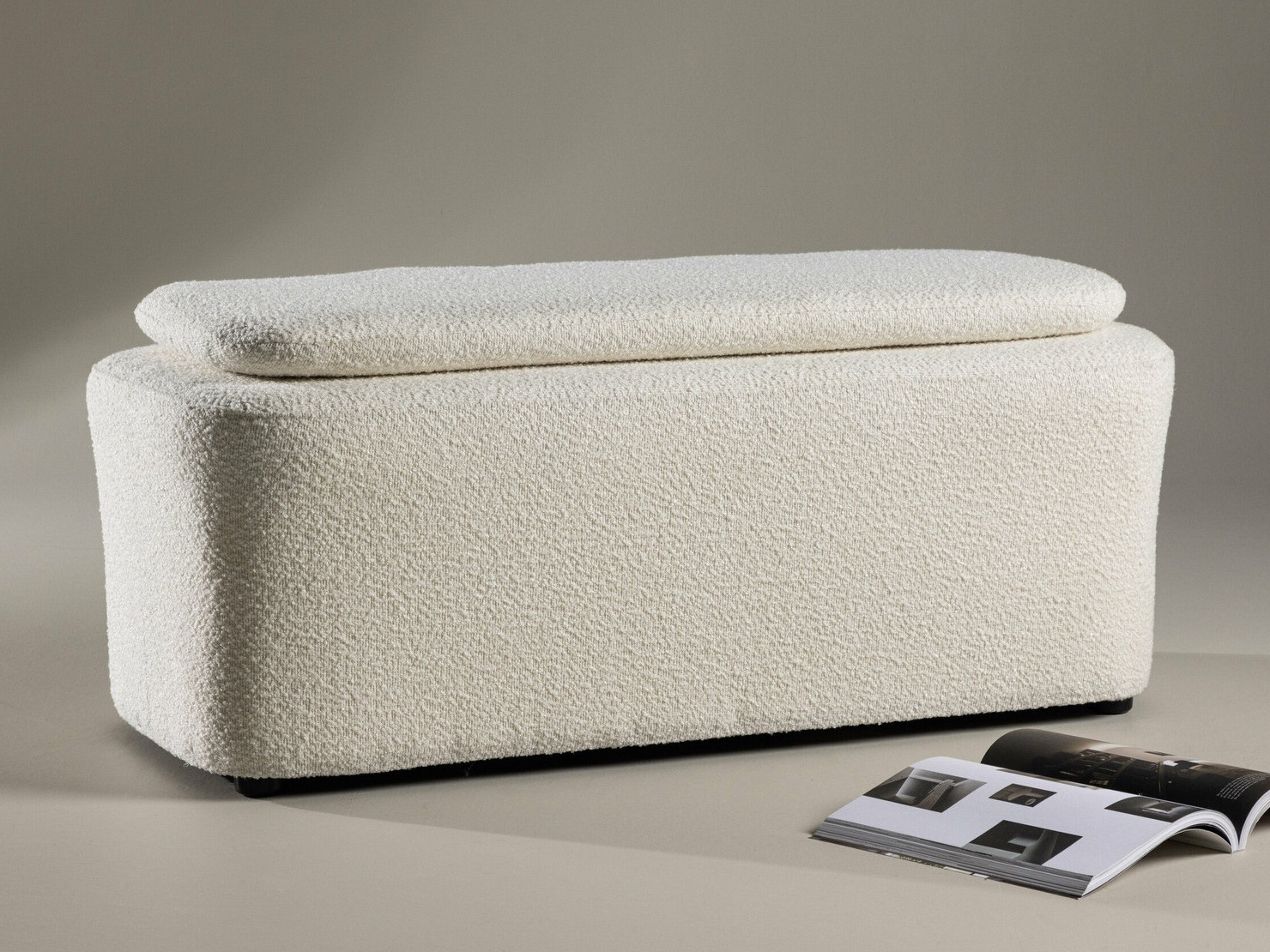 Ταμπουρέ Dallas 4602 (Άσπρο)