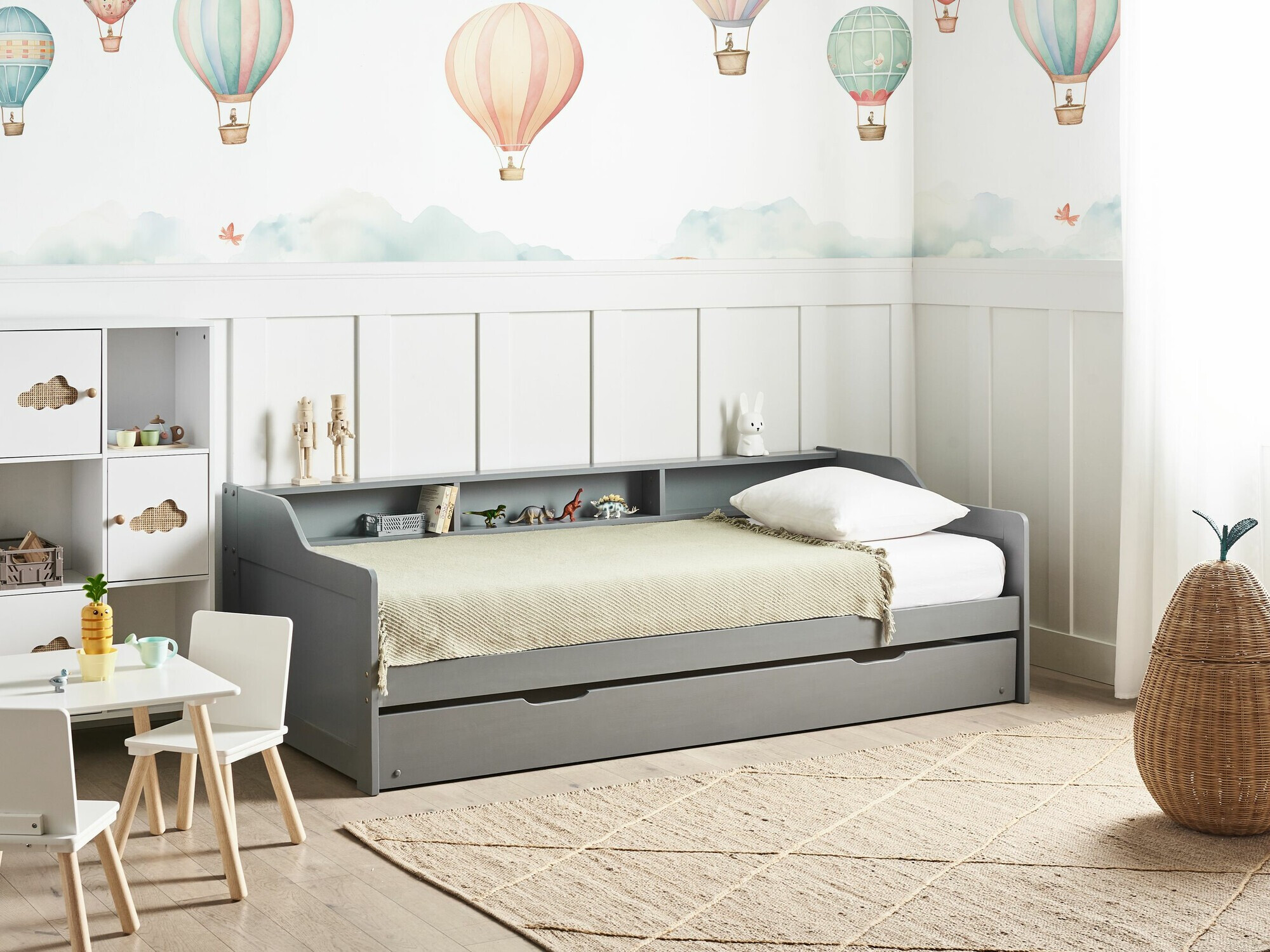 Κρεβάτι Berwyn 2289 (Γκρι)