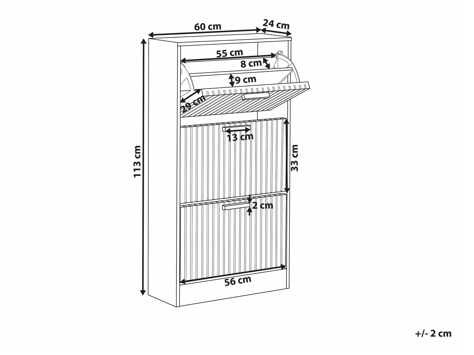 Shoe cabinet Mirmori 104