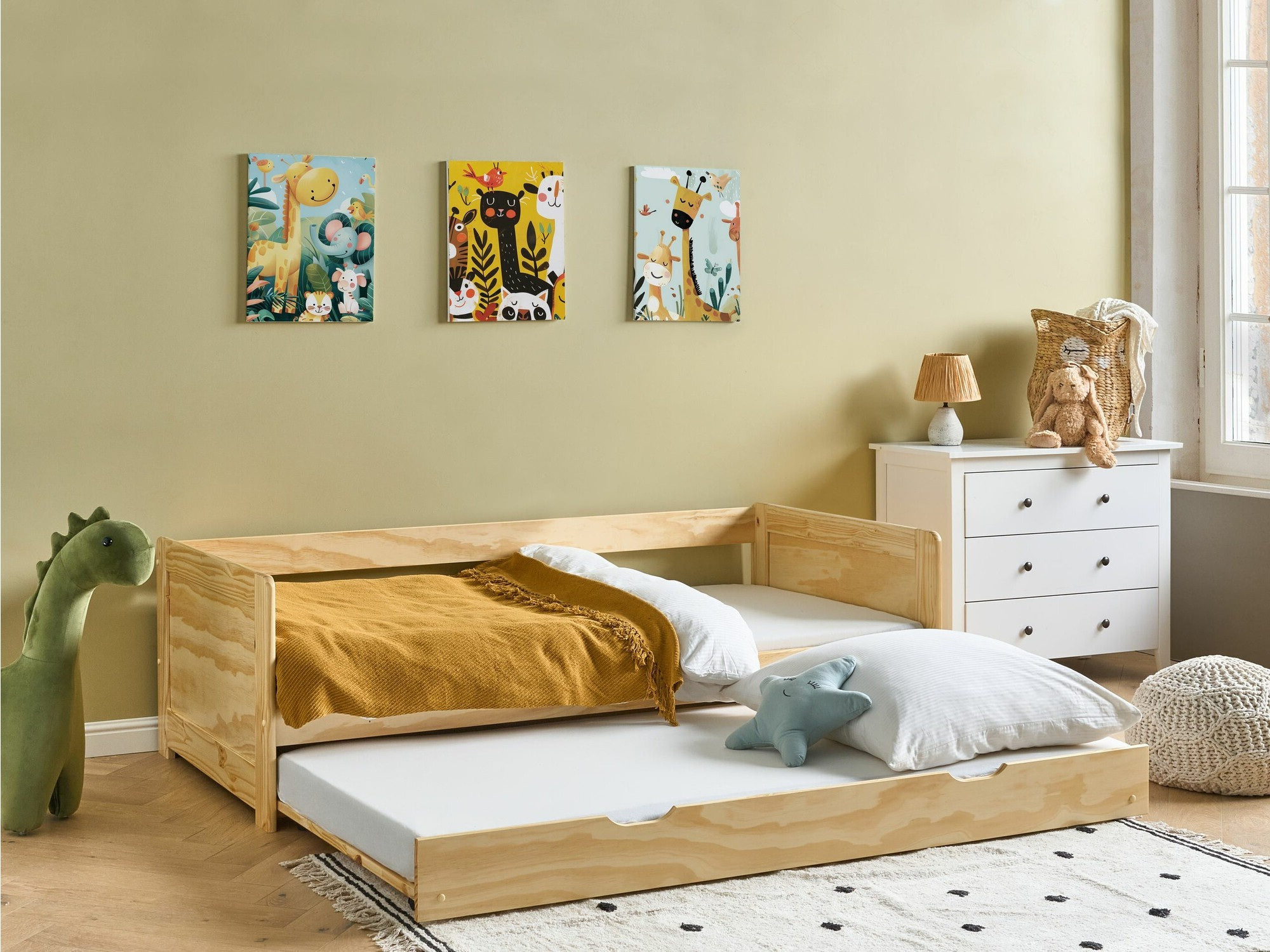 Bed Berwyn 2301 (Light wood)
