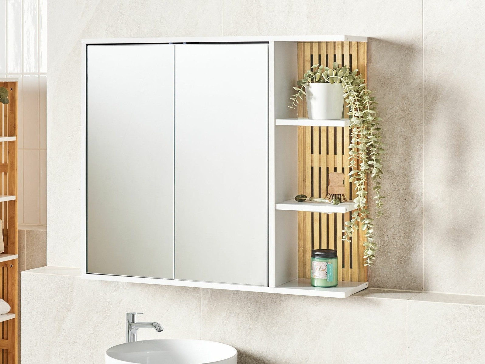 Bathroom mirror cabinet Berwyn 2343