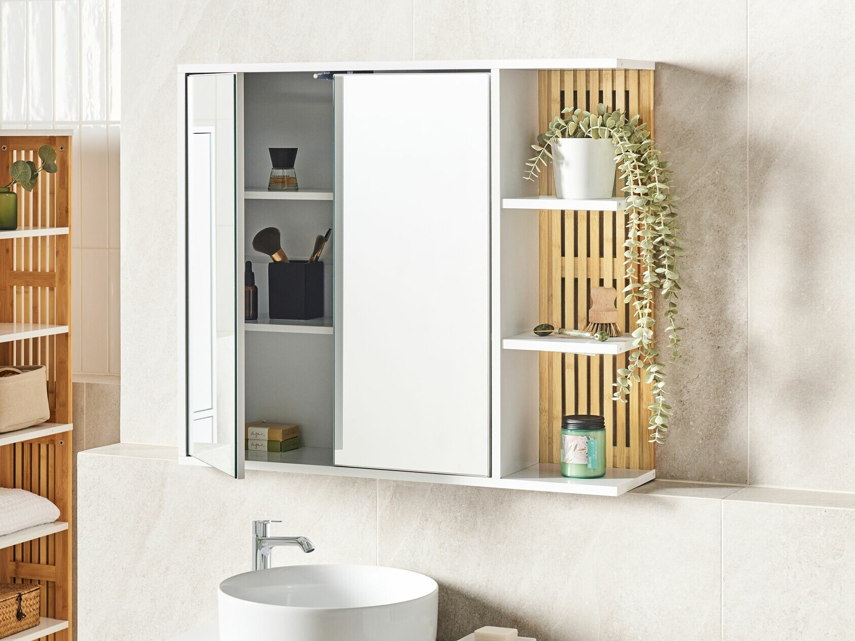 Bathroom mirror cabinet Berwyn 2343