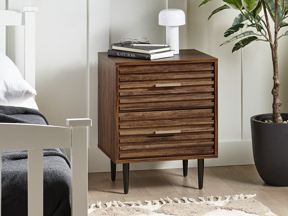 Κομοδίνο Berwyn 2913 (Σκούρο καφέ)