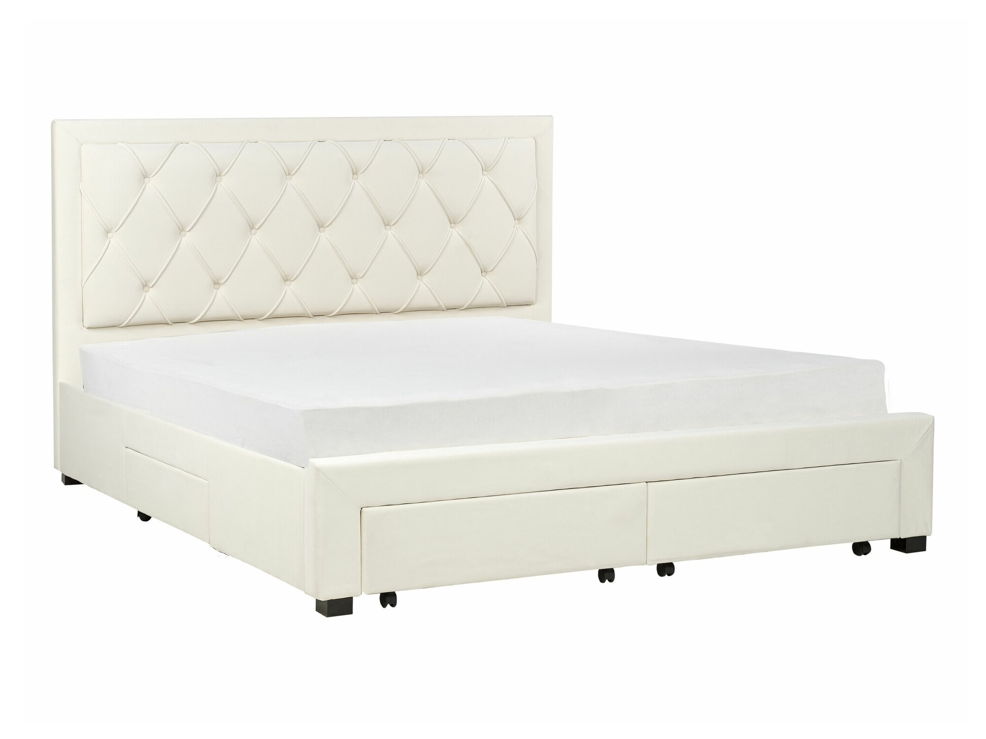 Κρεβάτι Berwyn 1607 (Κρεμ)