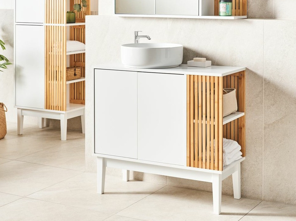 Standing bathroom cabinet for washbasin Berwyn 2340