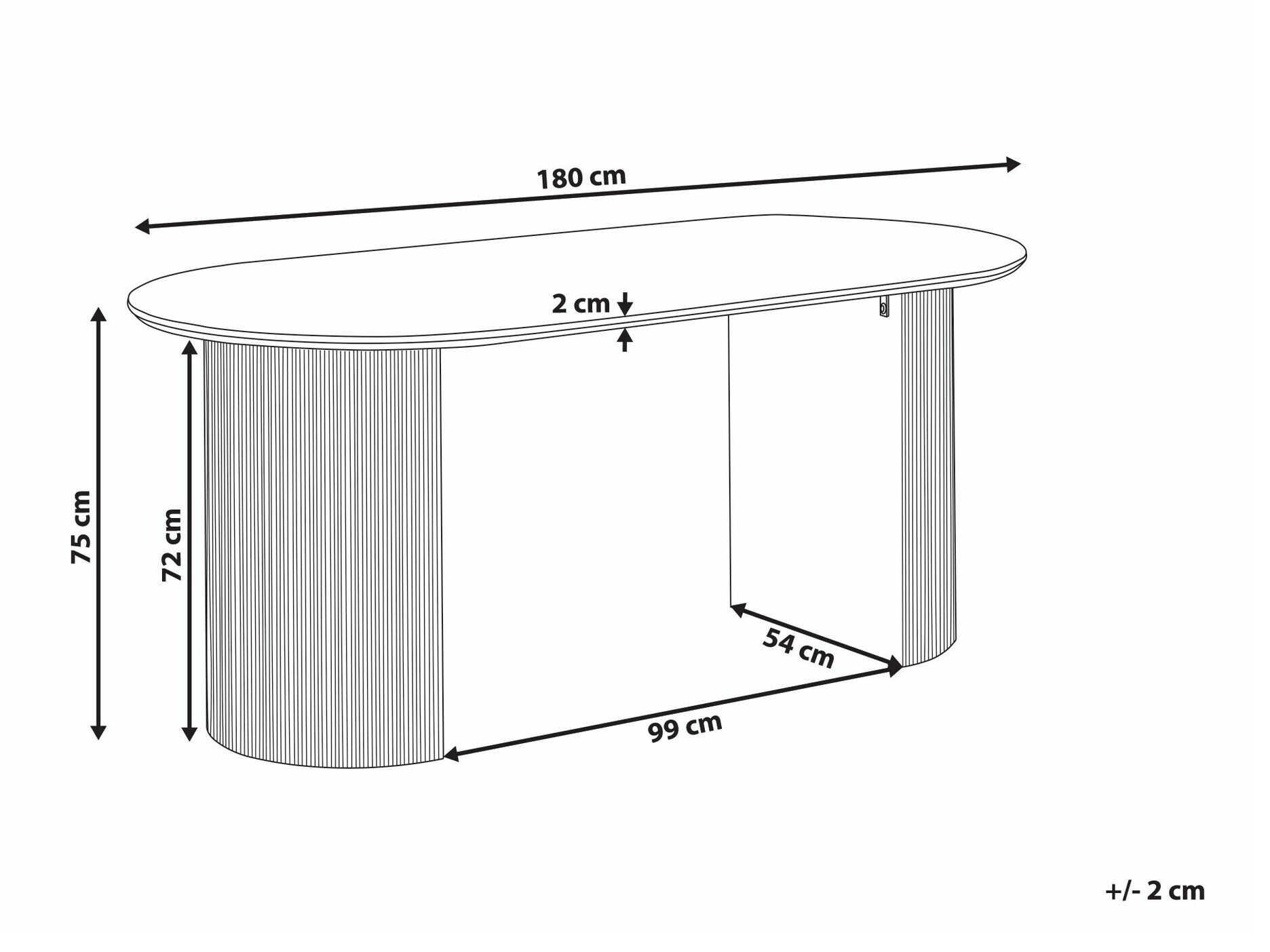 Table Berwyn 2361 (Black)